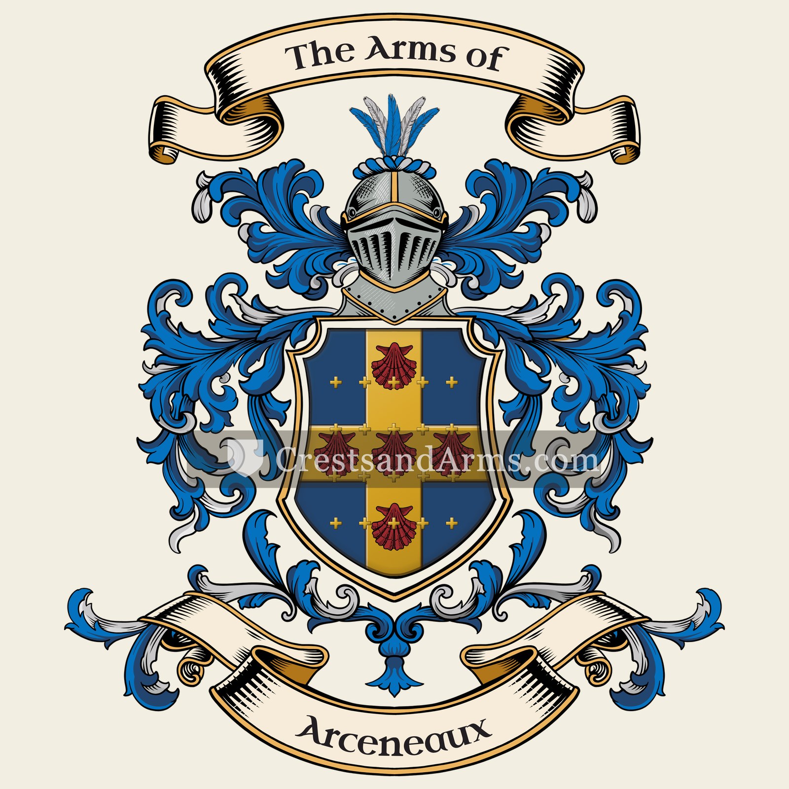 The arms