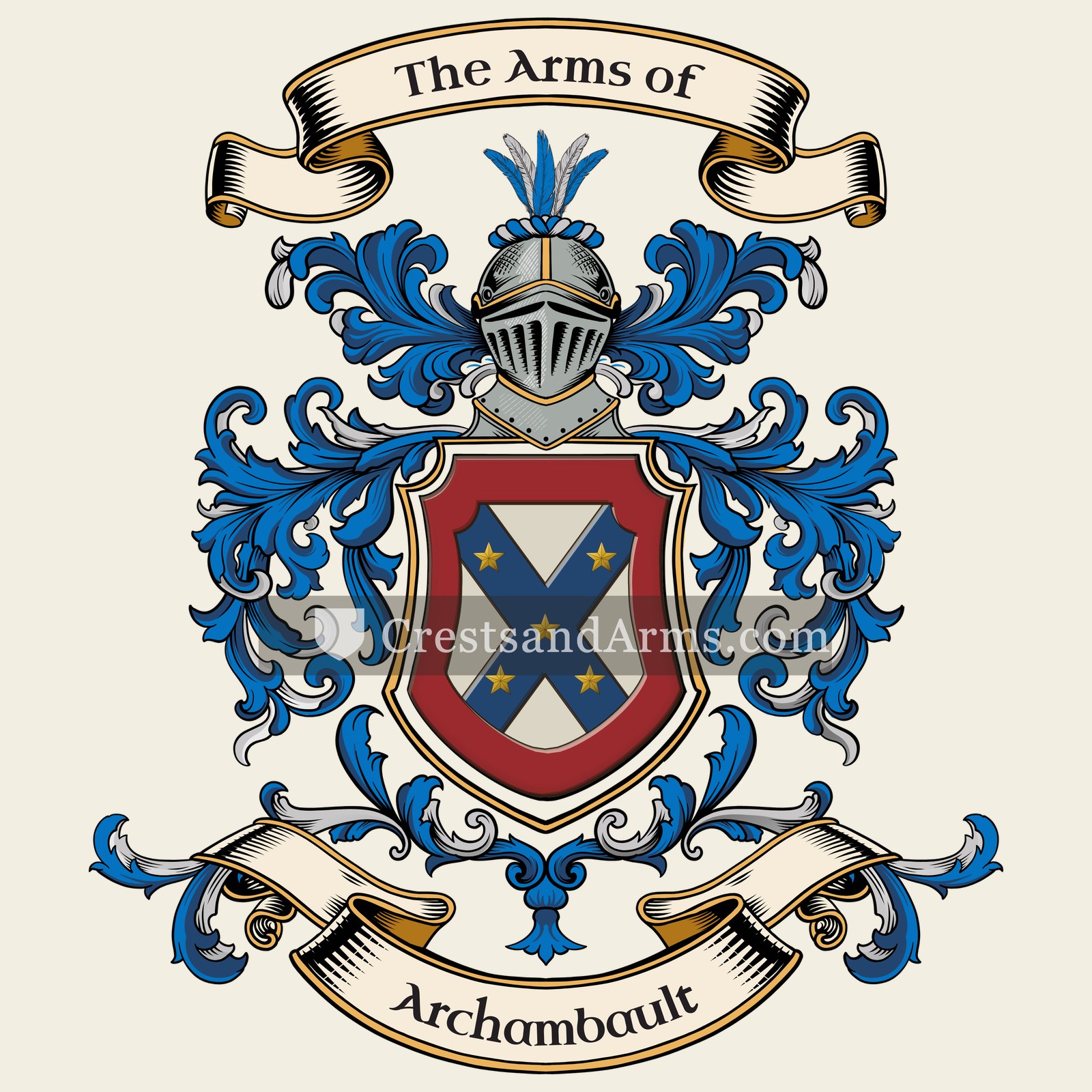The Archambault coat of arms