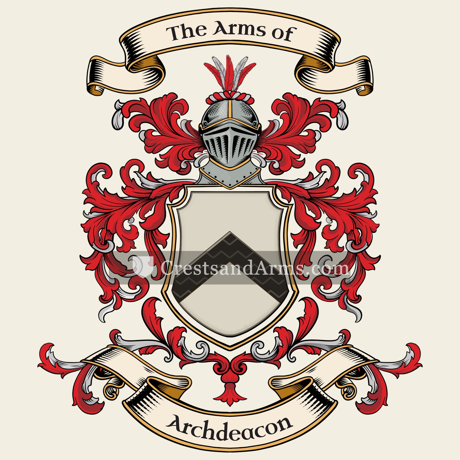 The Archdeacon coat of arms