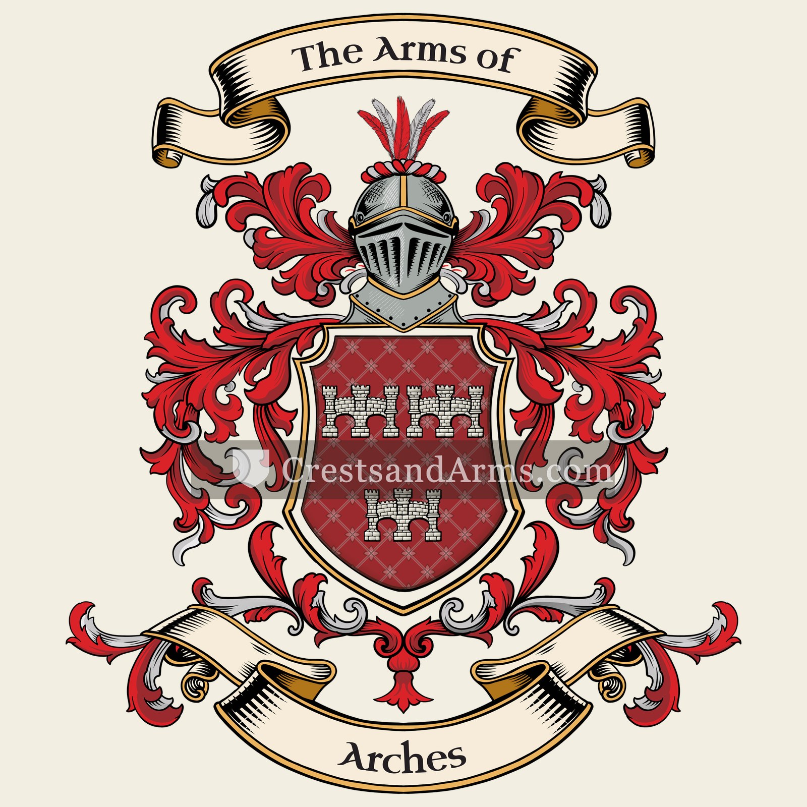 The Arches coat of arms