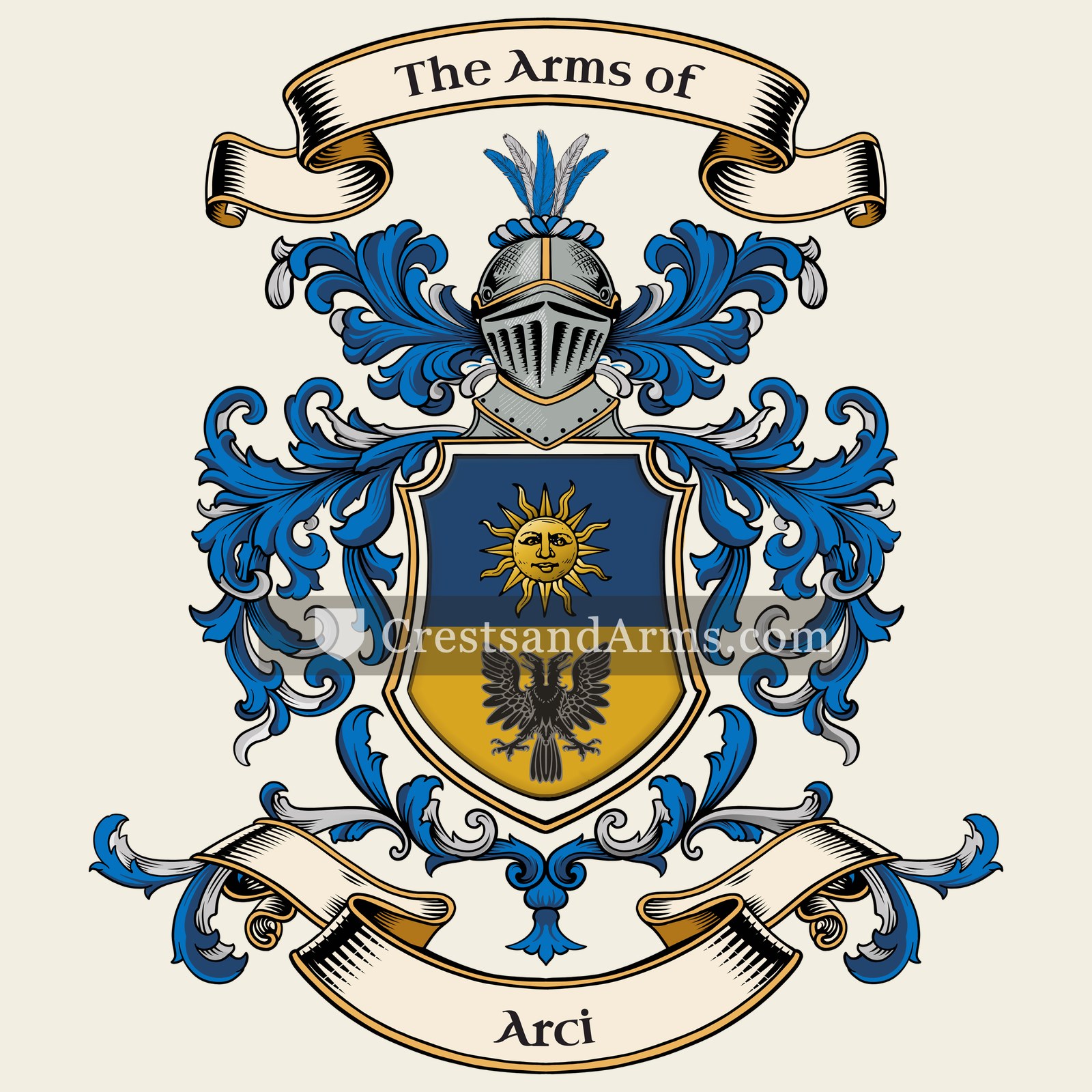 The Arci coat of arms