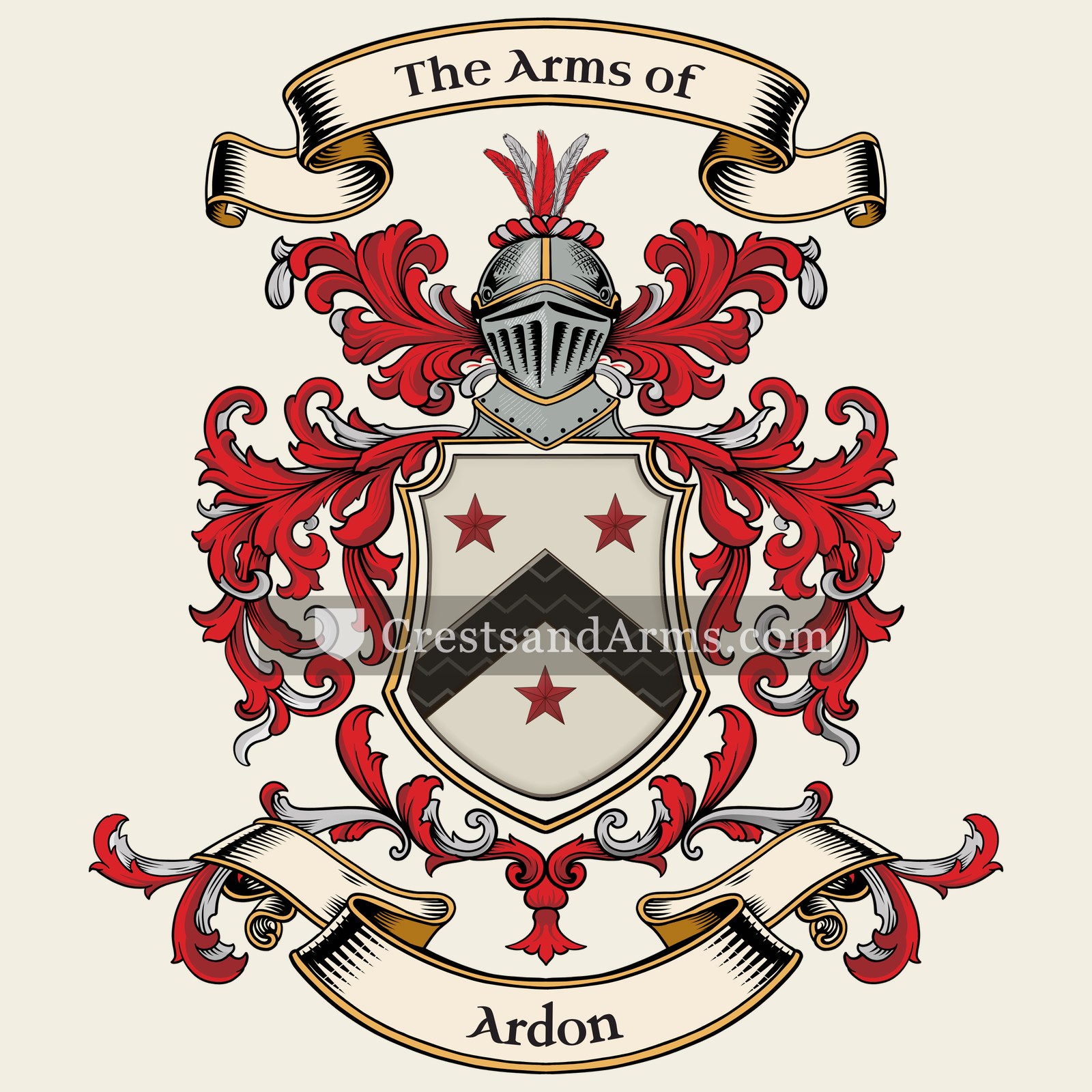 The Ardon coat of arms