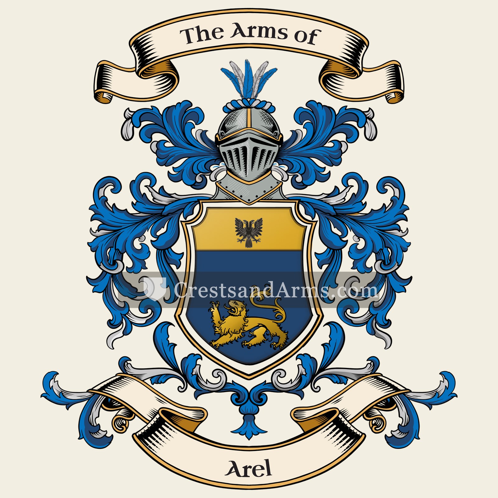 The Arel coat of arms
