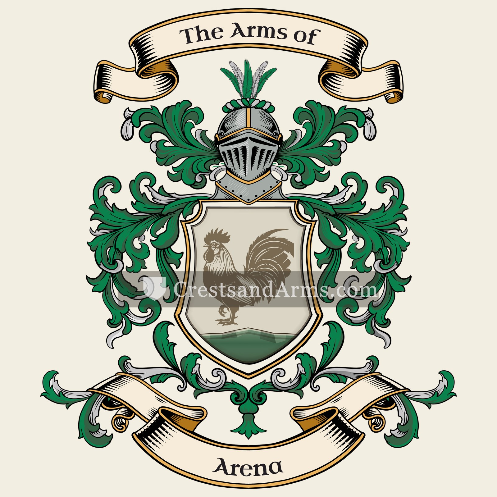 The Arena coat of arms