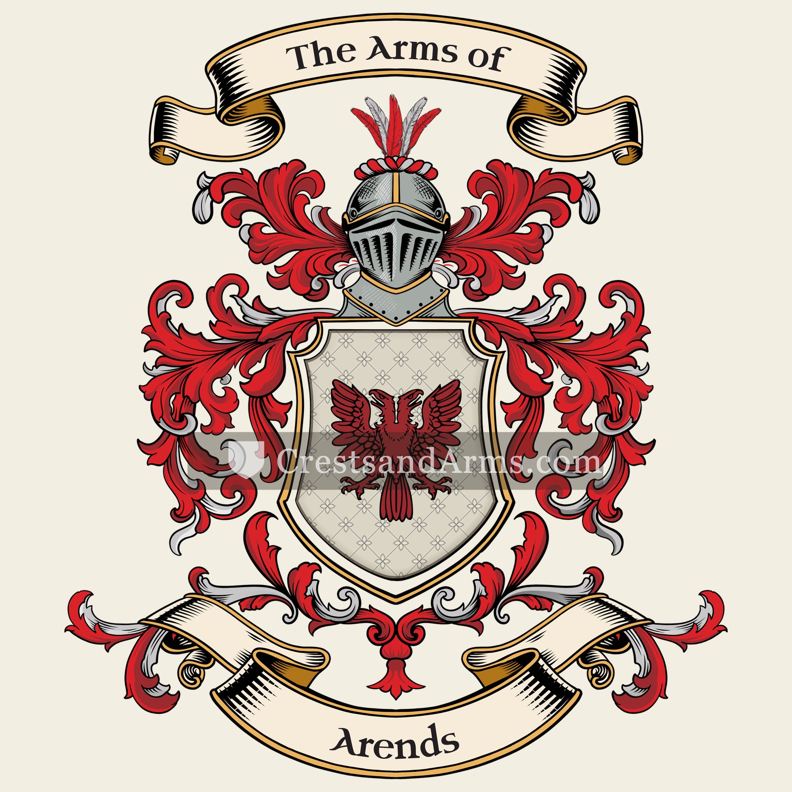 The Arends coat of arms