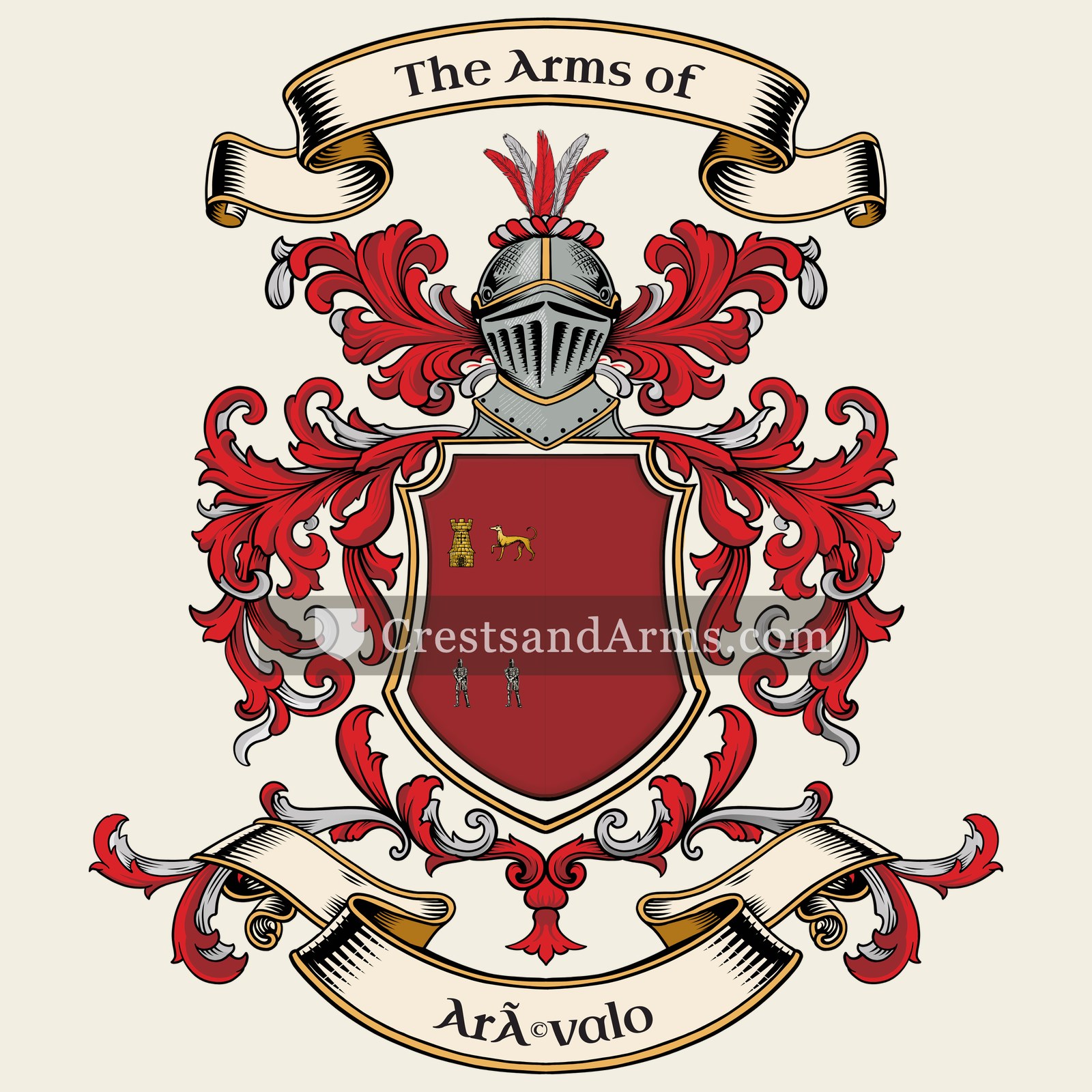 The arms
