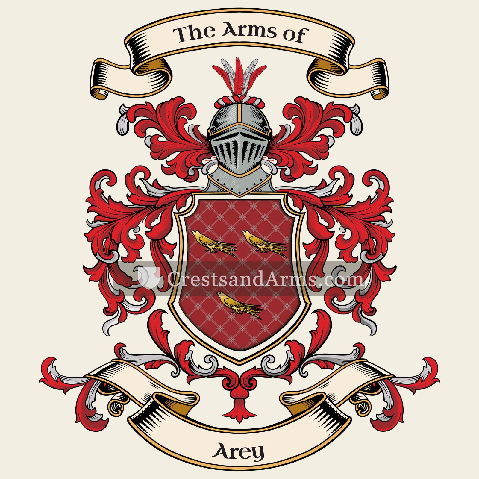 The Arey coat of arms