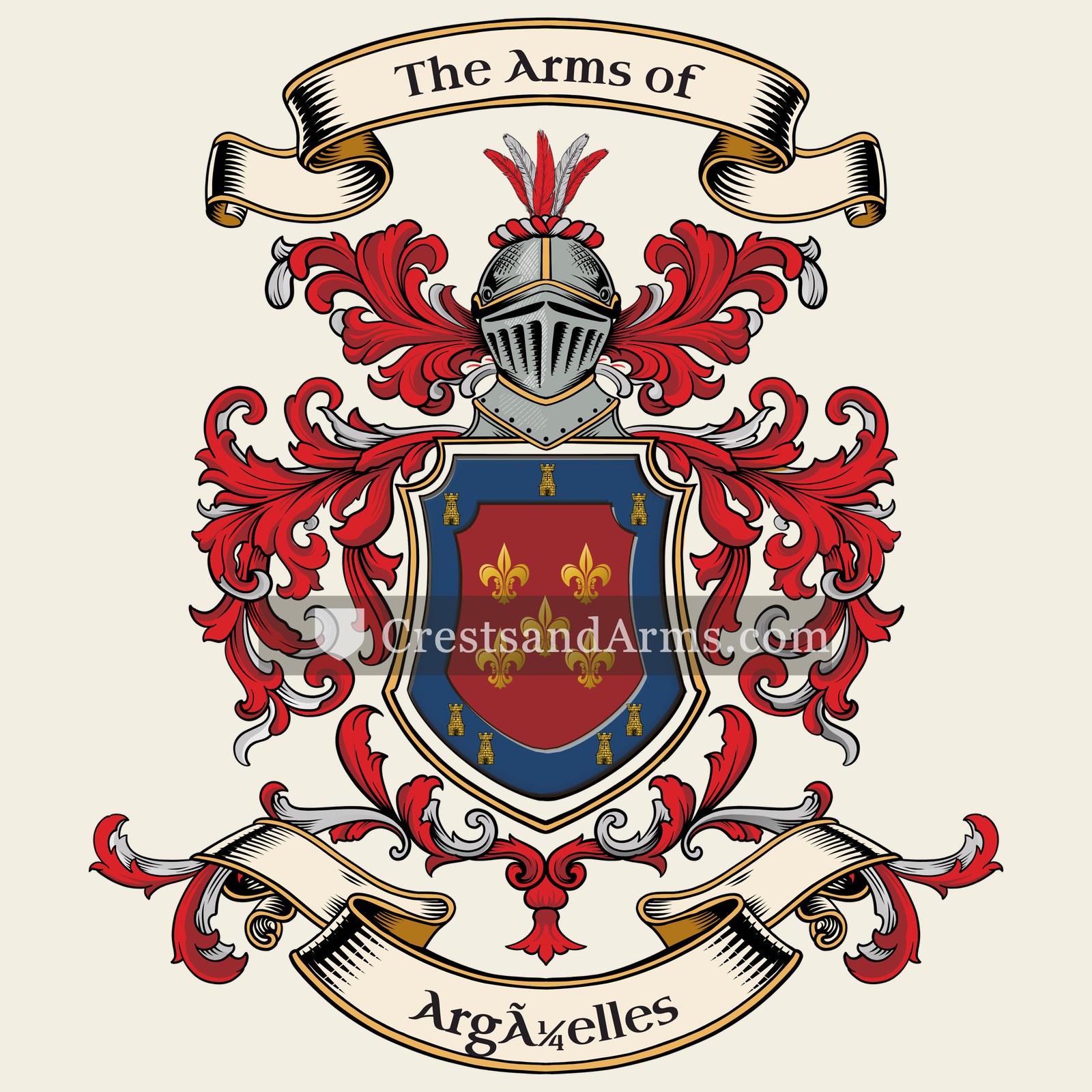 The Argüelles coat of arms