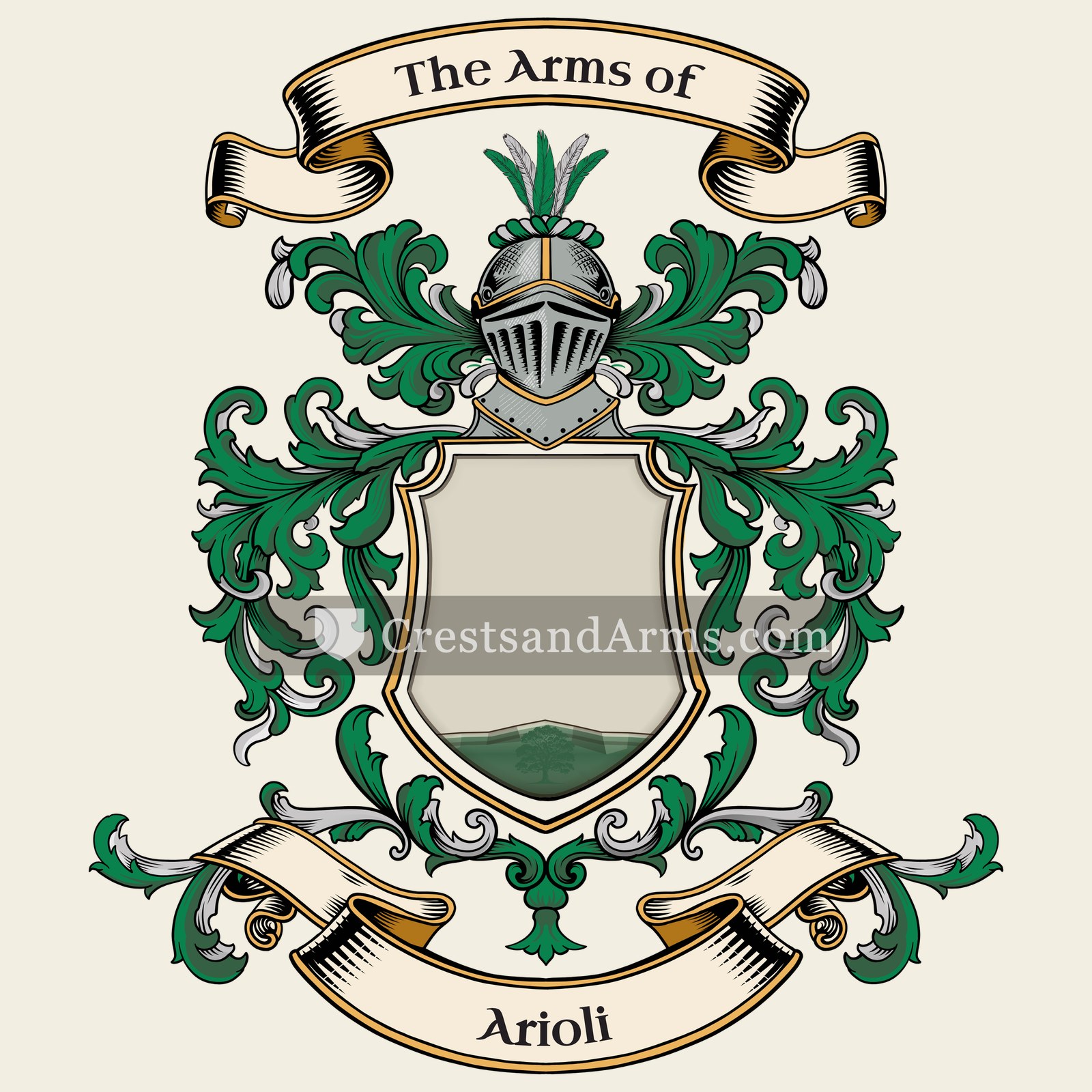 The Arioli coat of arms