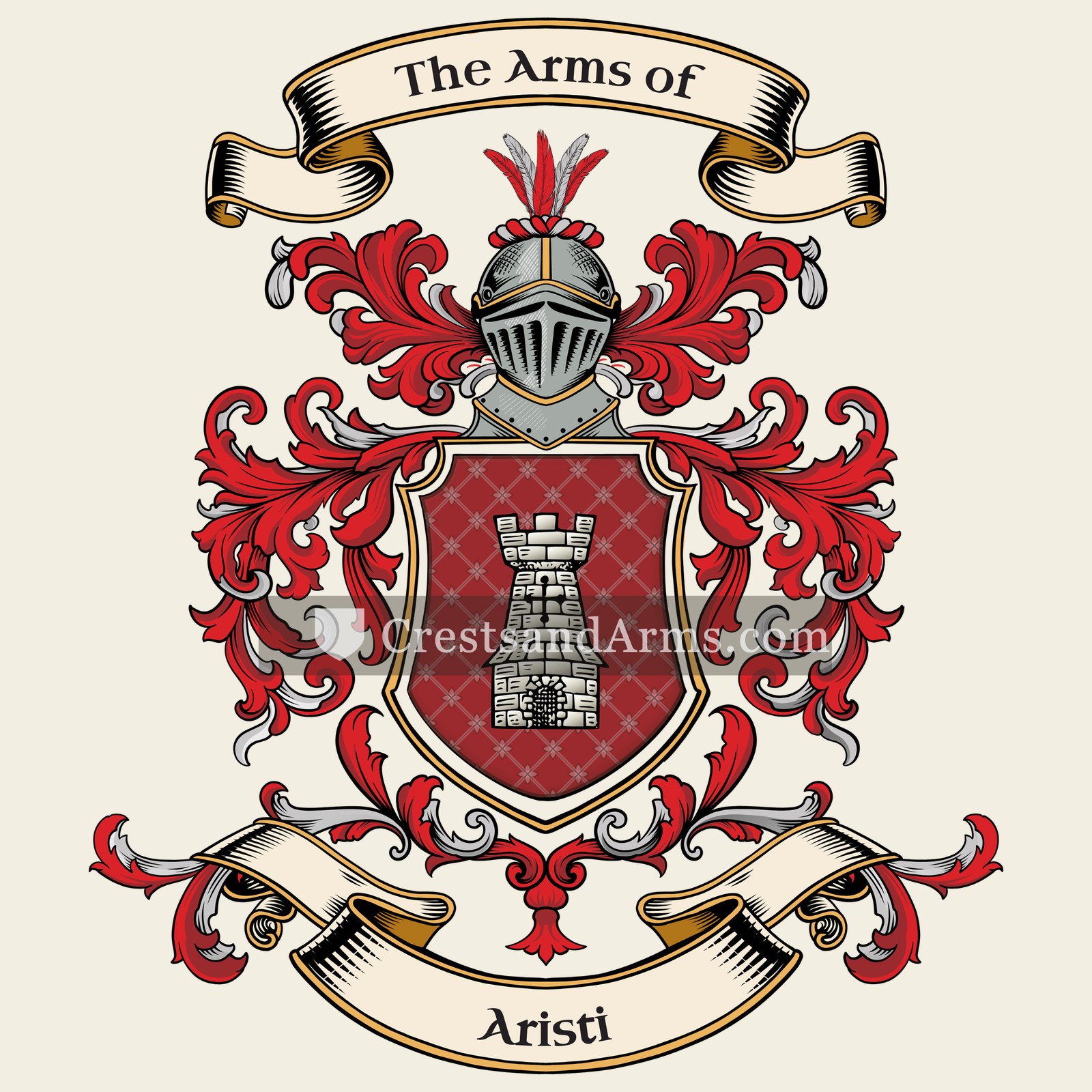 The Aristi coat of arms