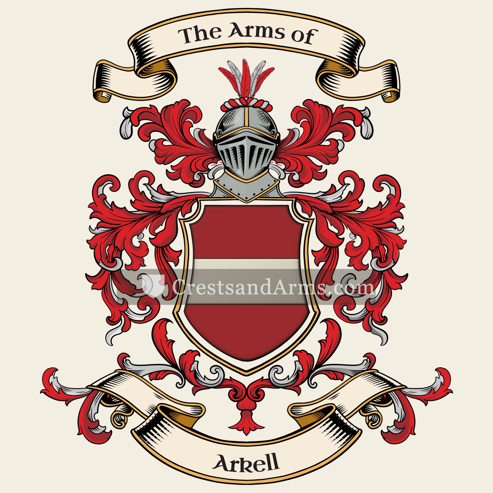 The Arkell coat of arms