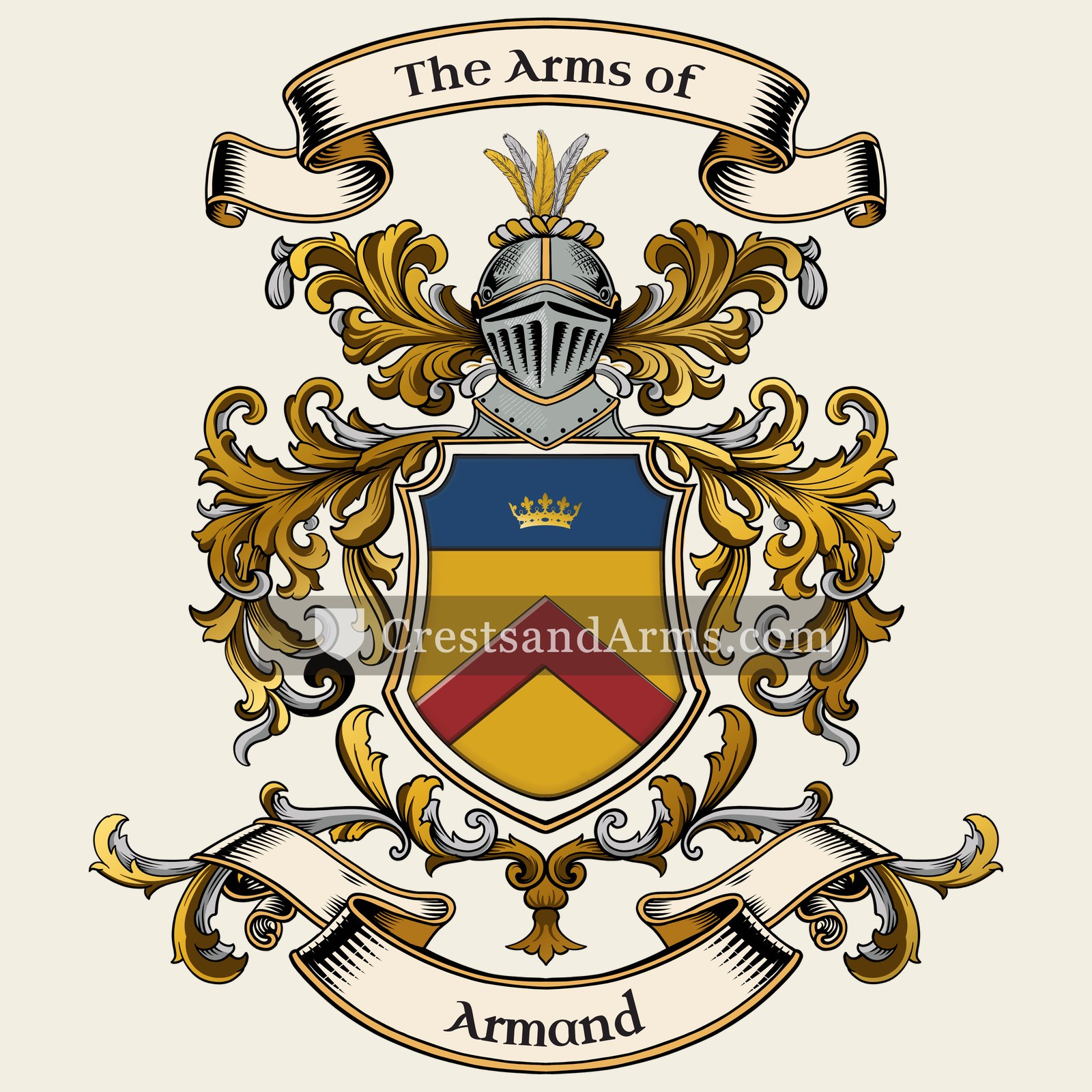 The Armand coat of arms