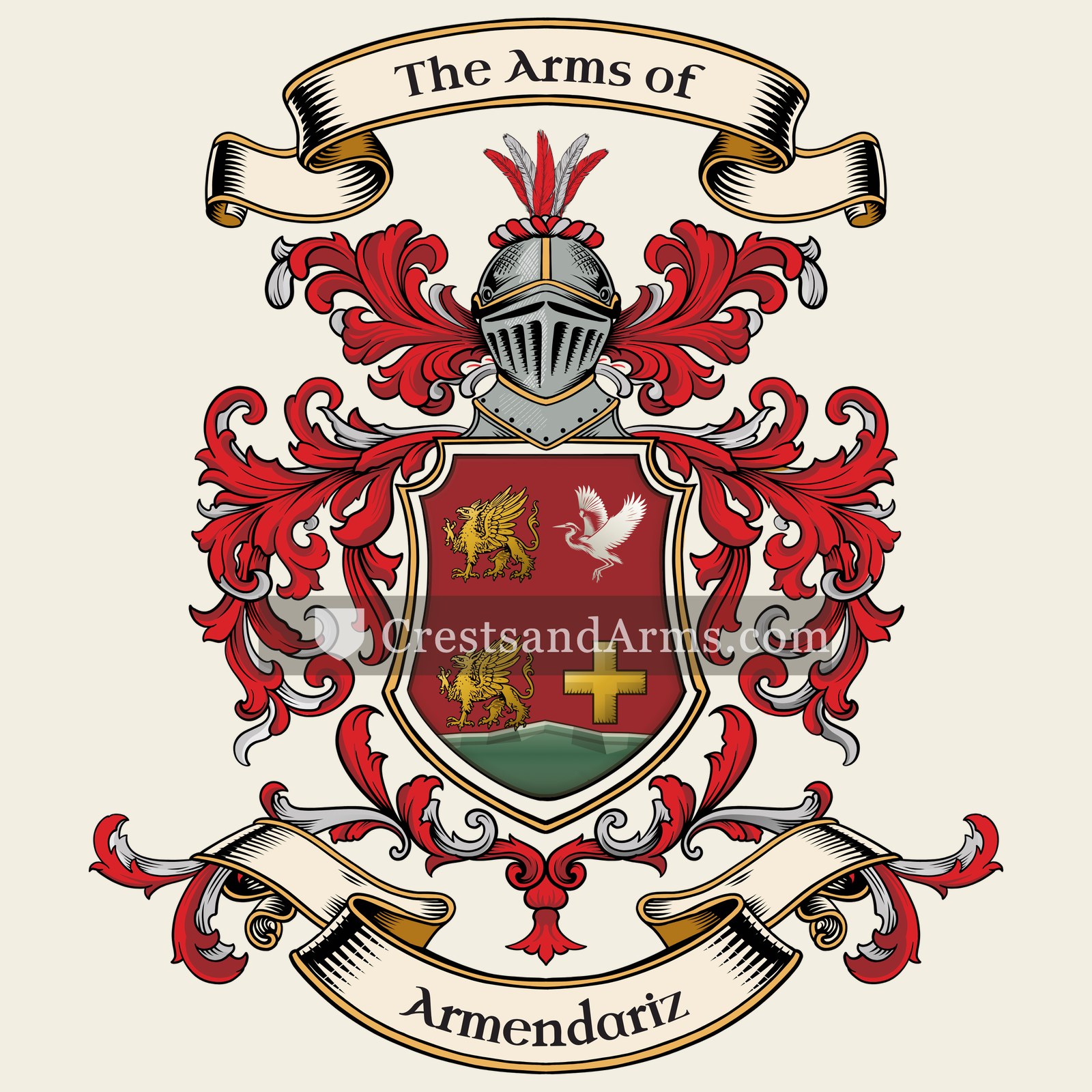 The arms