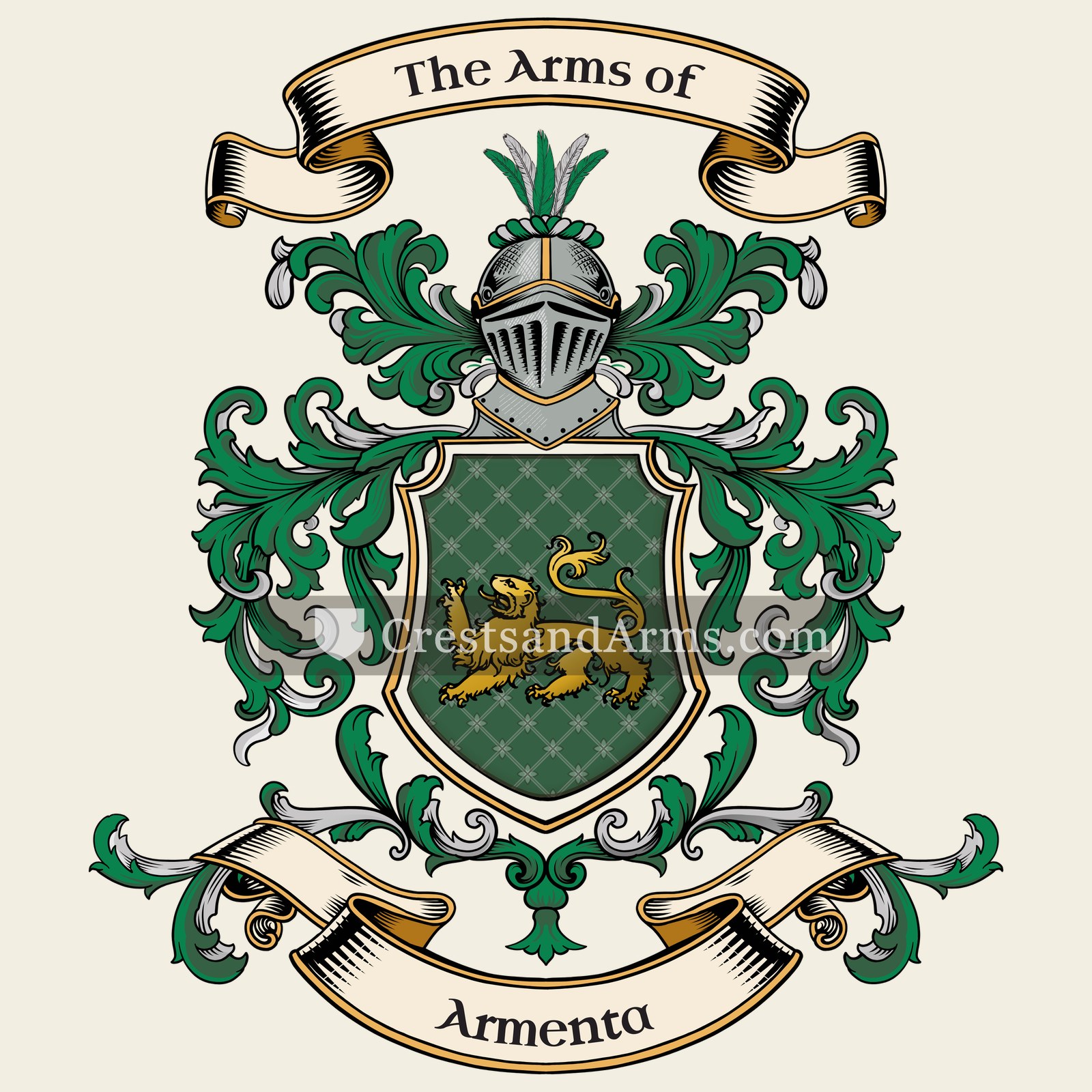 The Armenta coat of arms