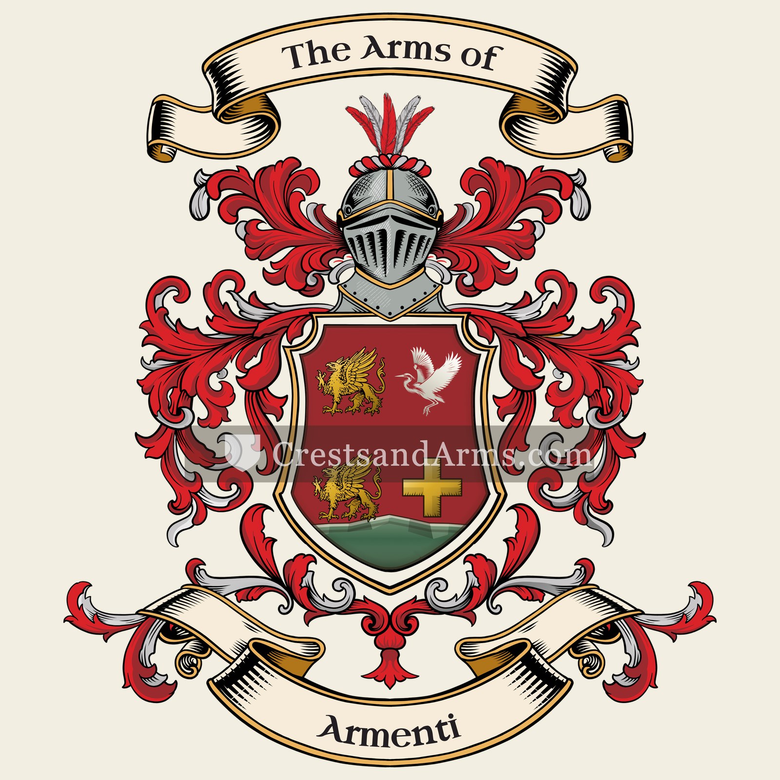 The arms