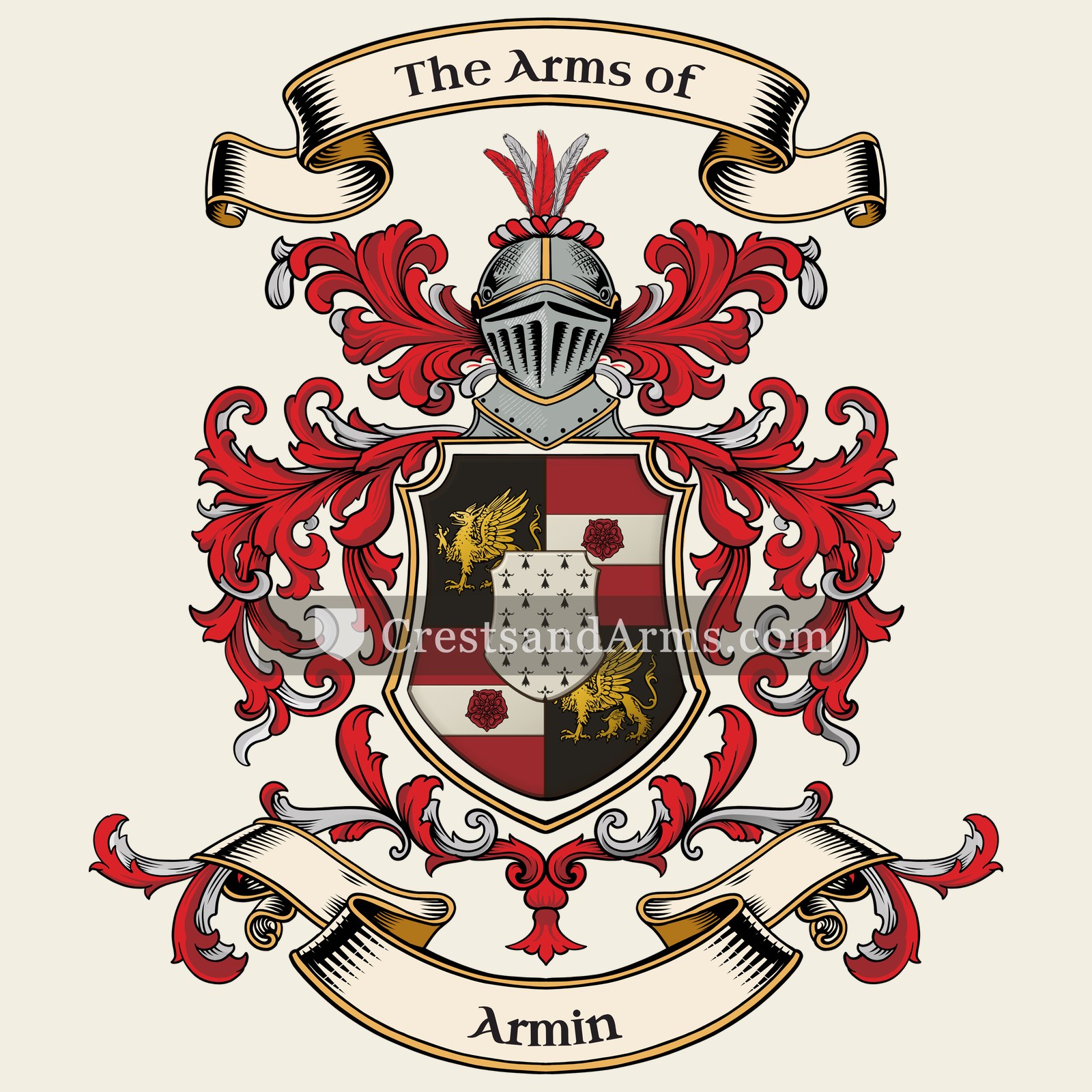 The Armin coat of arms