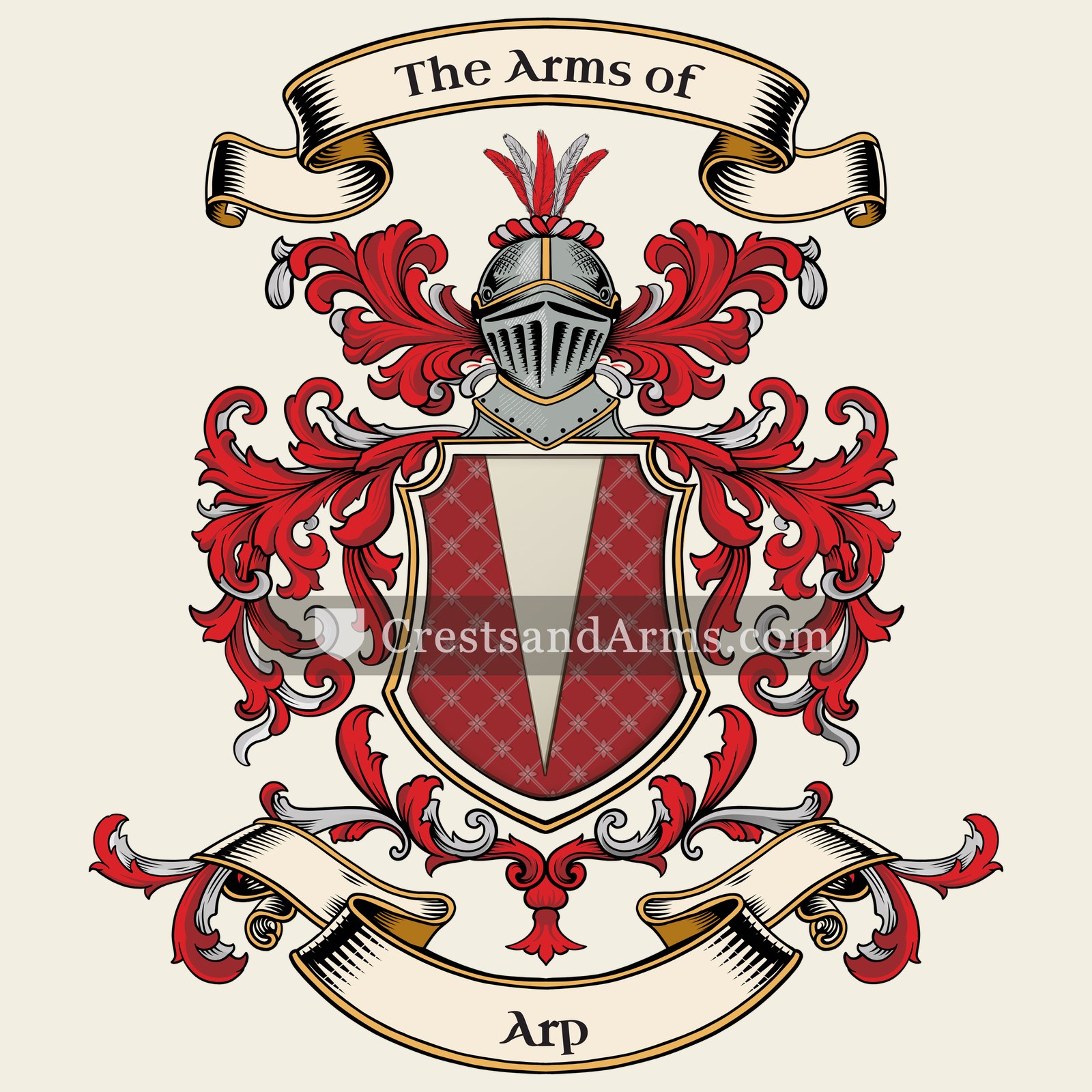 The Arp coat of arms