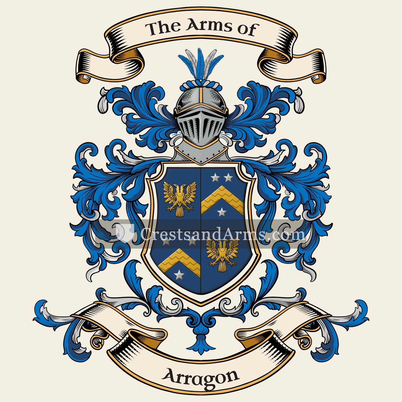 The Arragon coat of arms