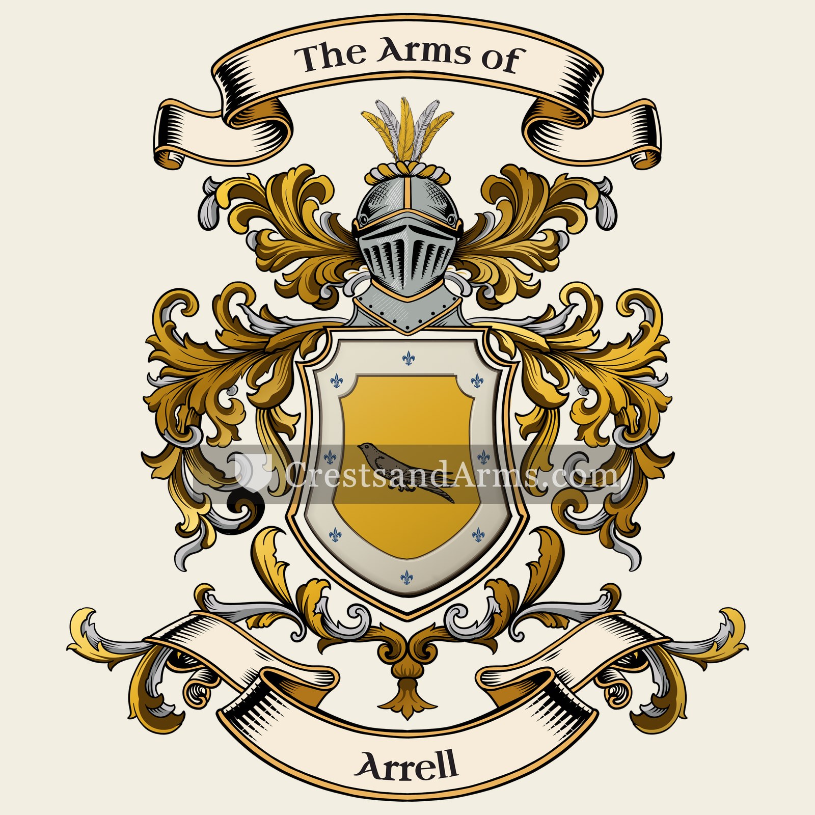 The Arrell coat of arms