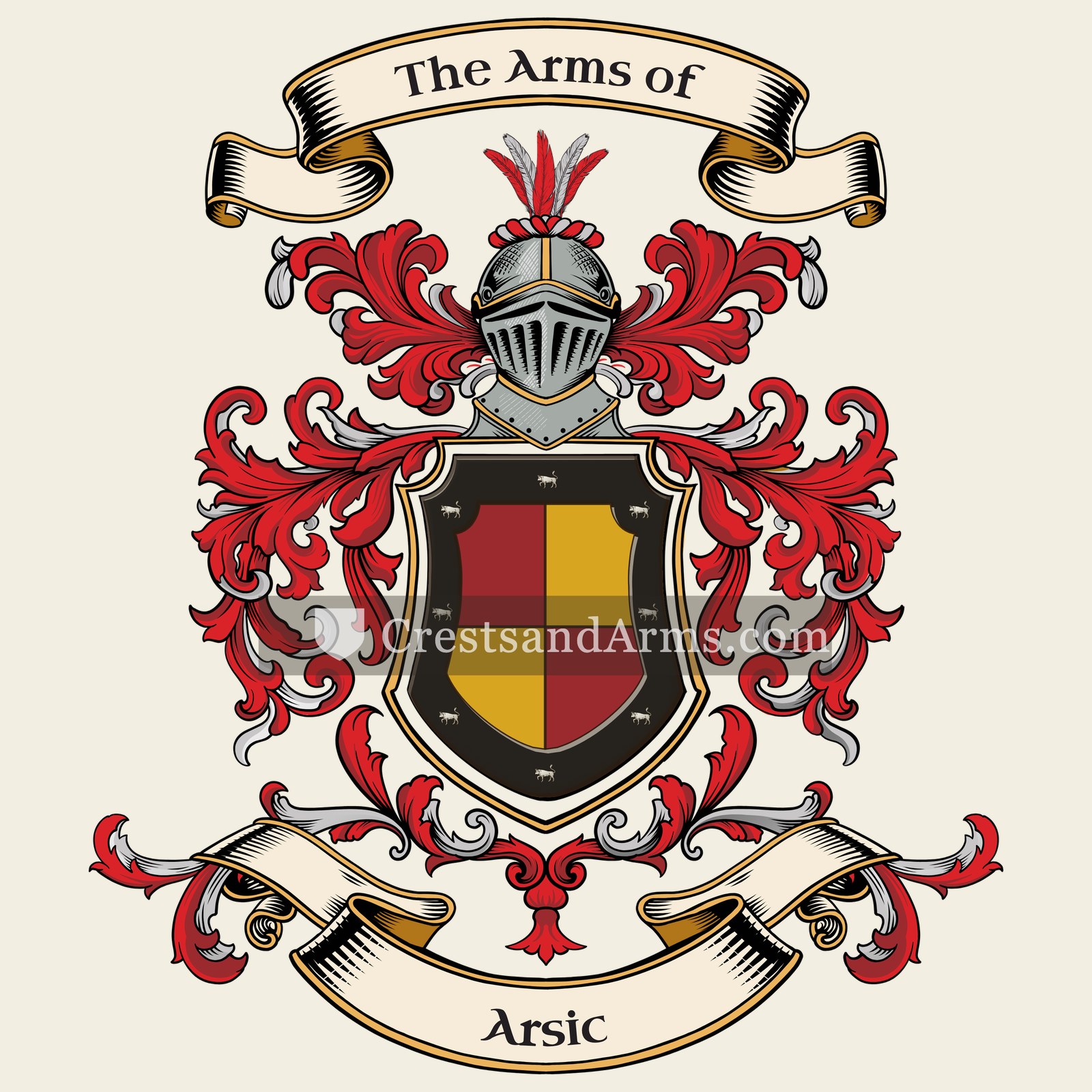 The arms