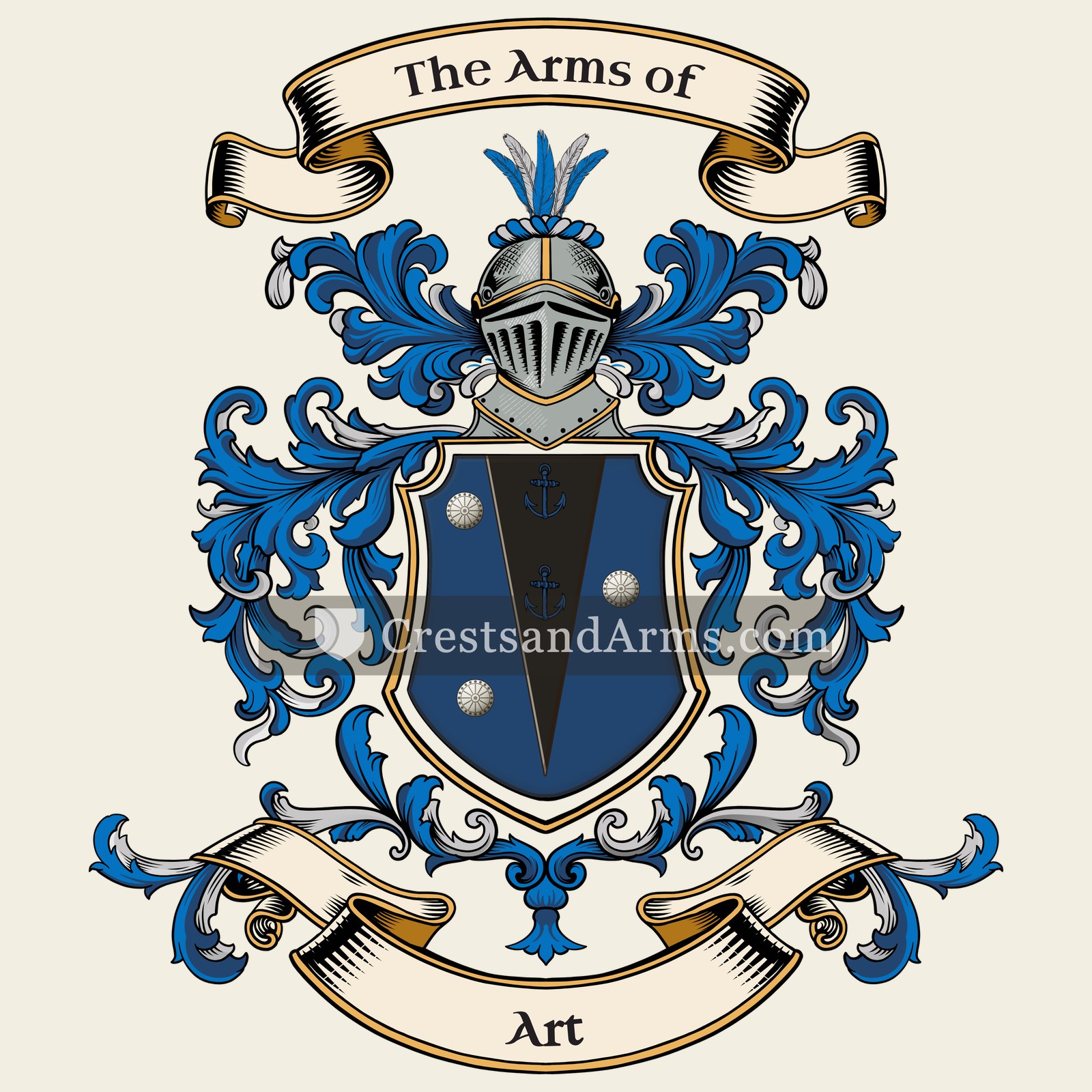 The Art coat of arms