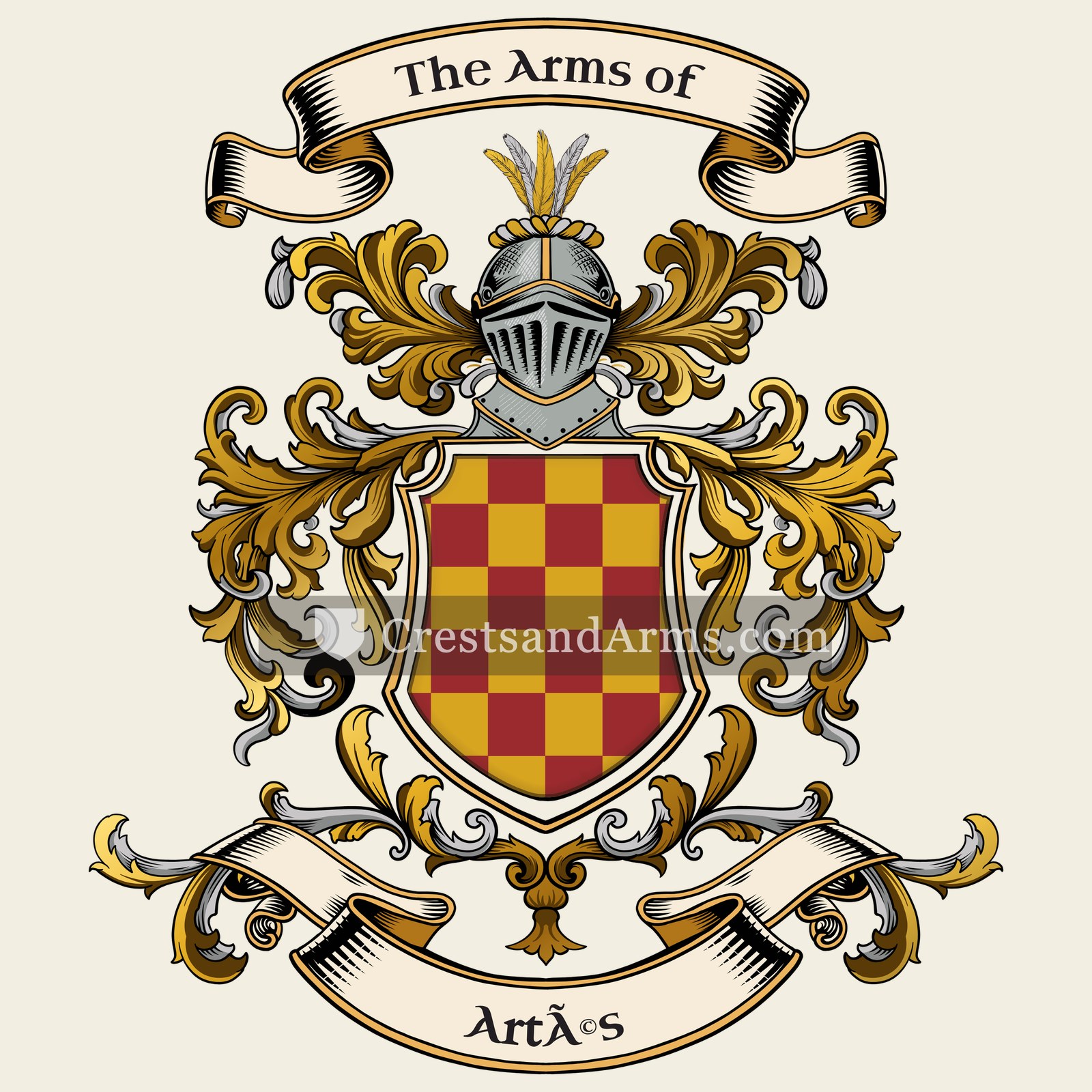 The Artés coat of arms