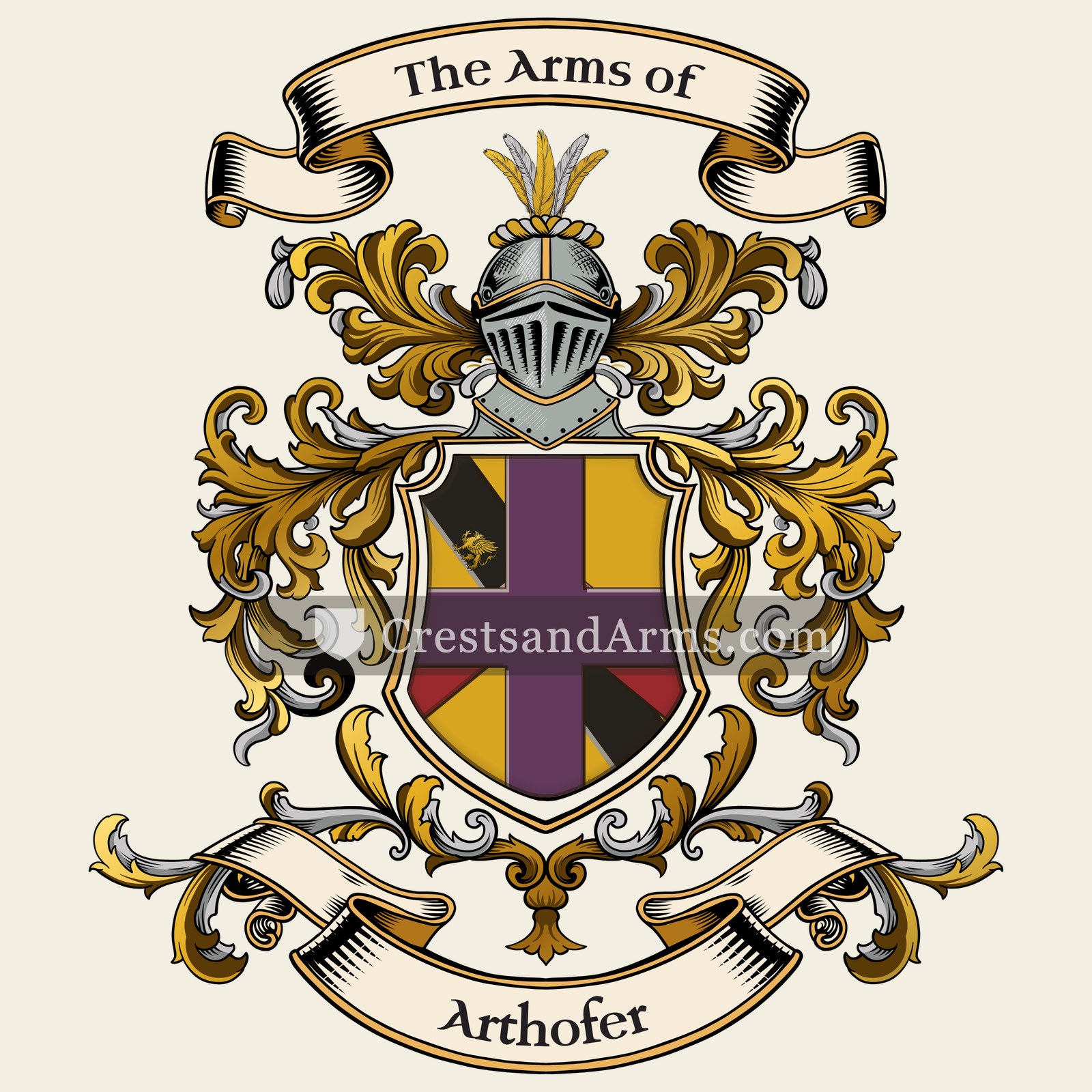 The Arthofer coat of arms