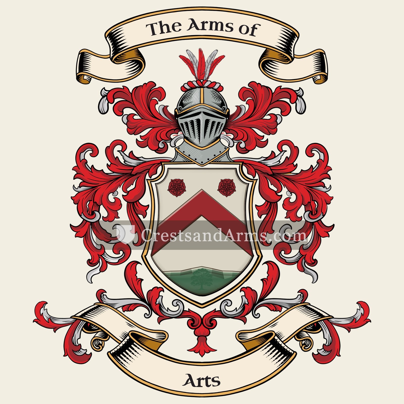 The Arts coat of arms