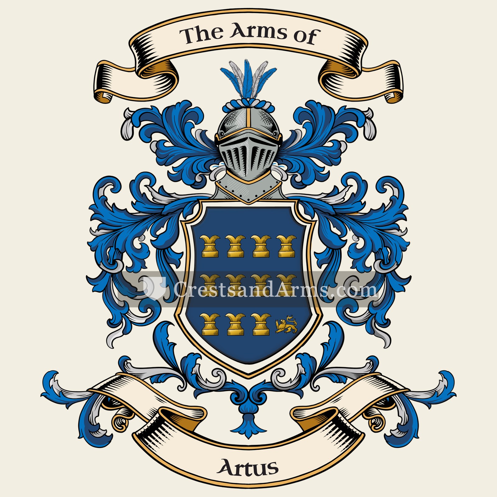 The Artus coat of arms