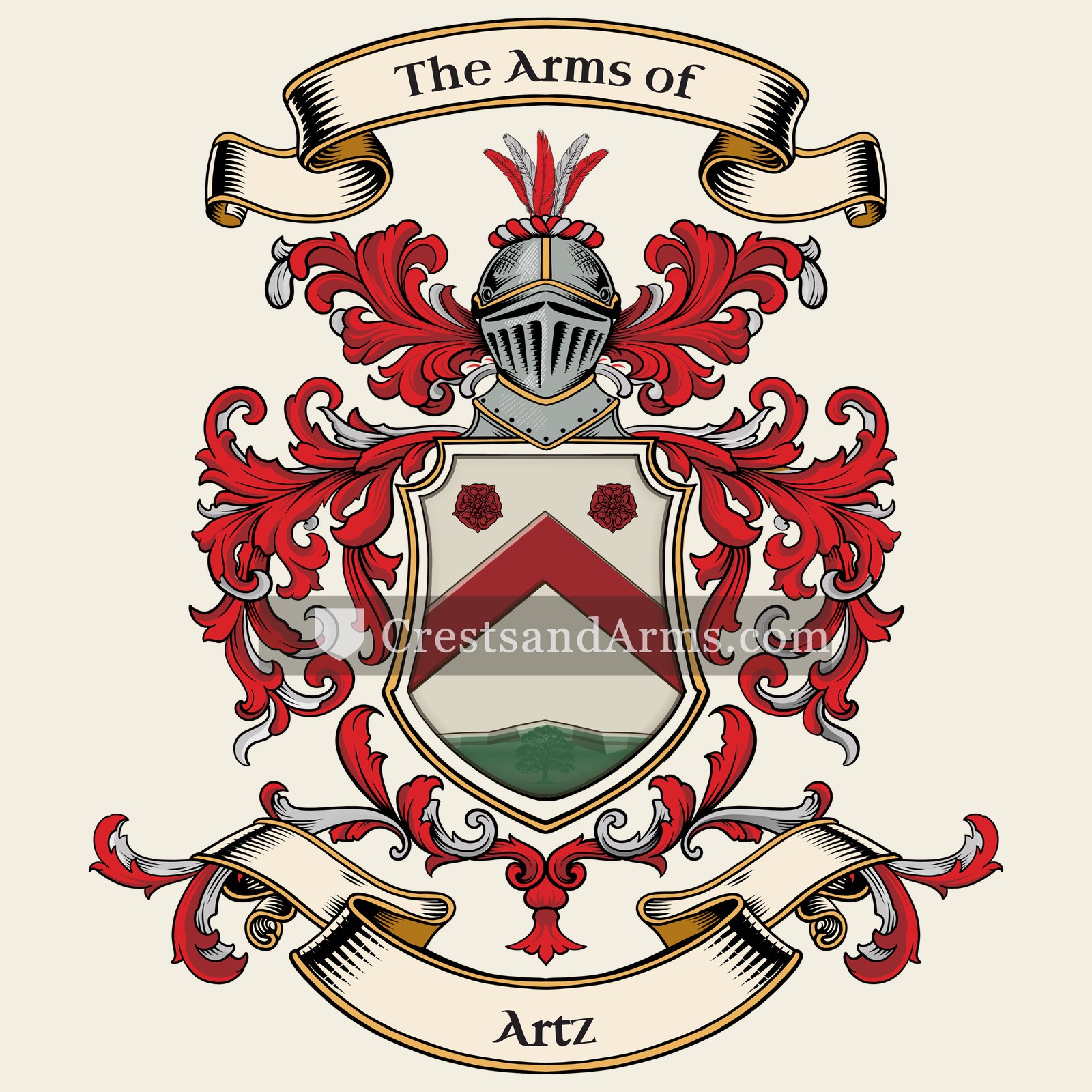 The arms
