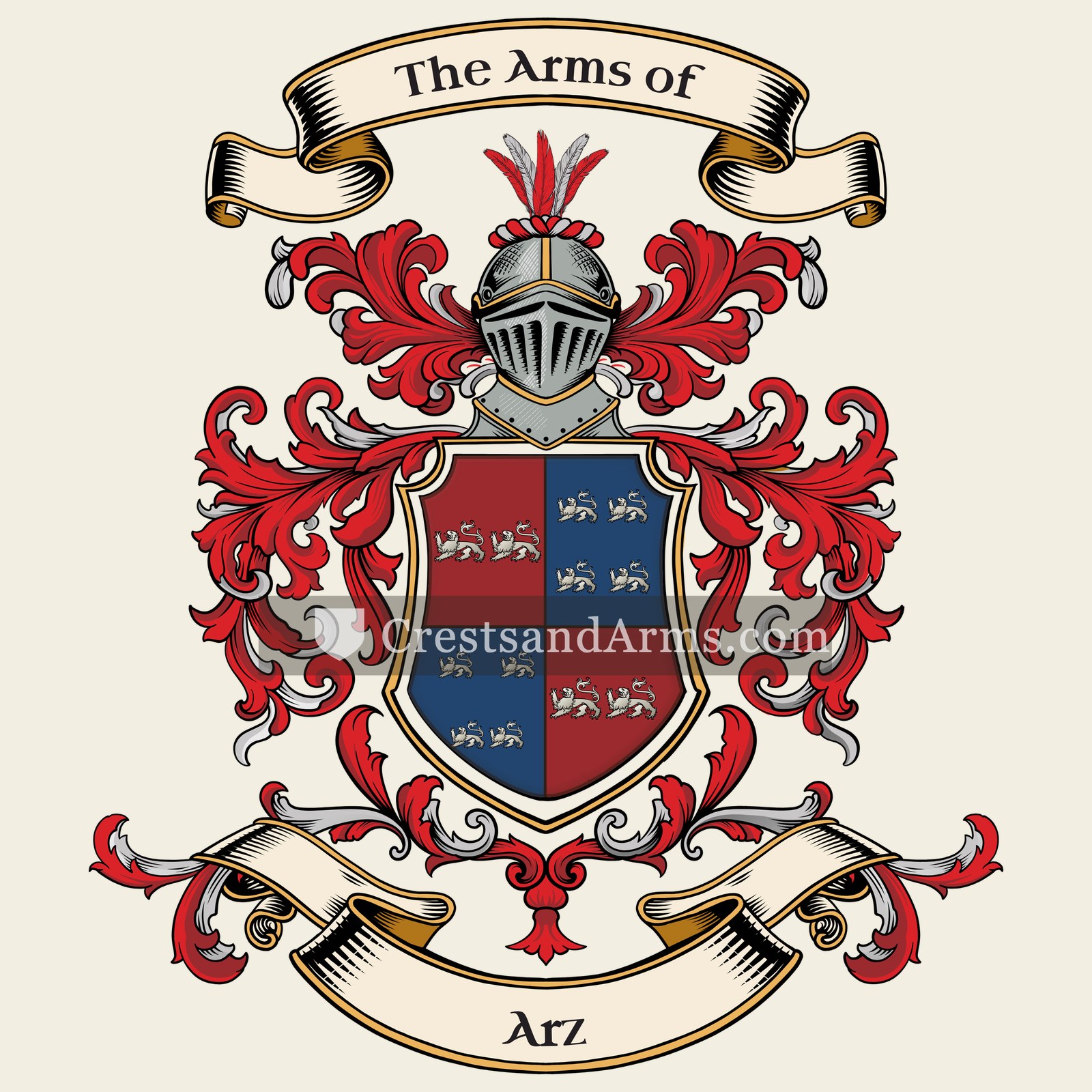 The Arz coat of arms