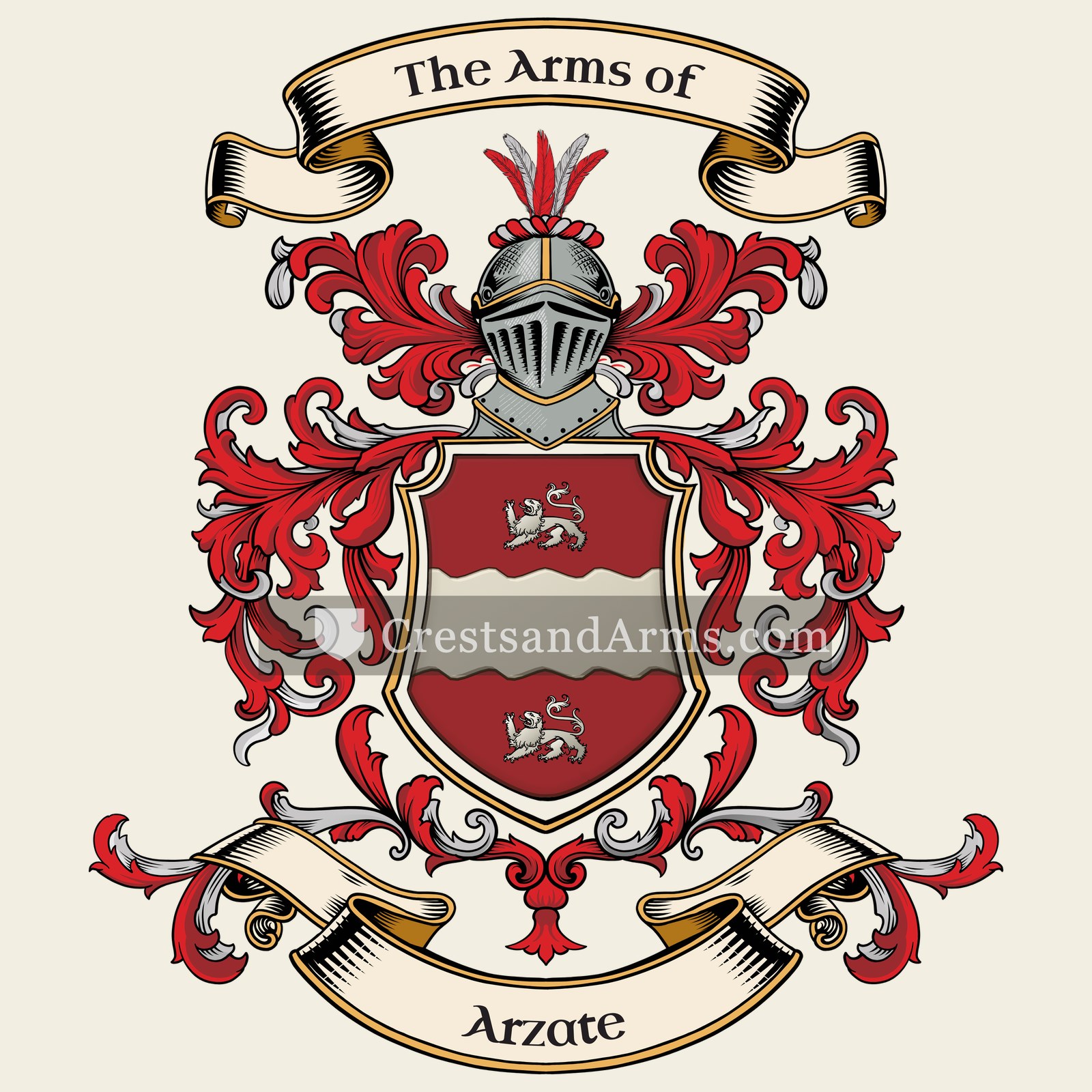 The arms