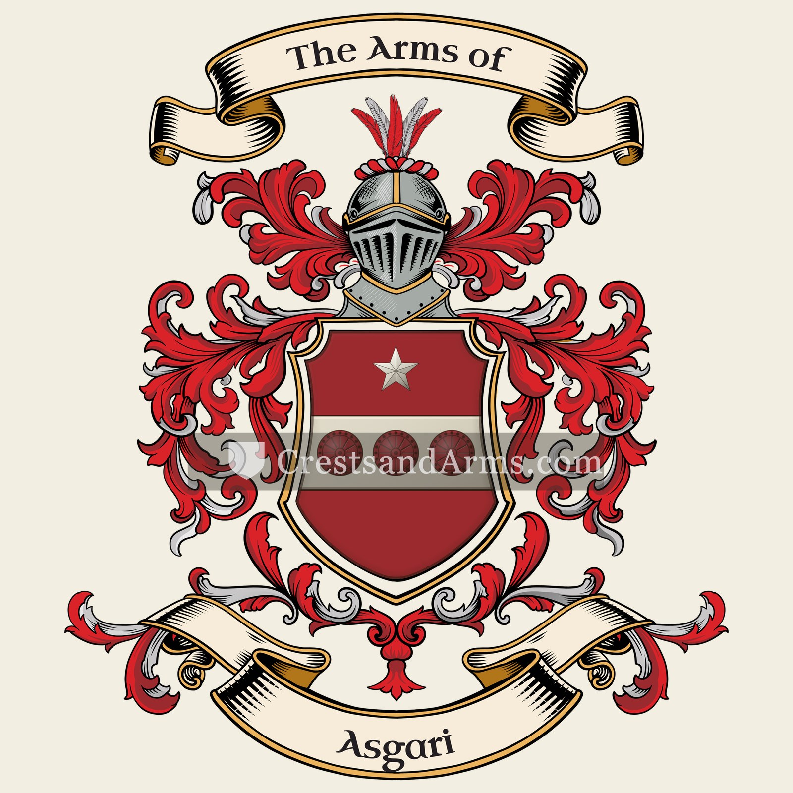 The arms