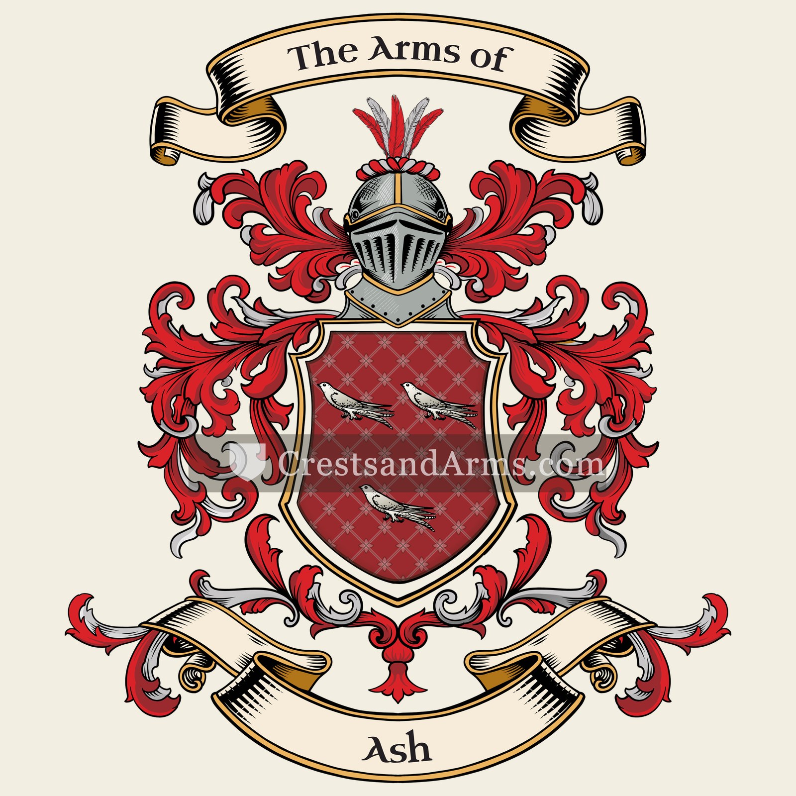 The Ash coat of arms