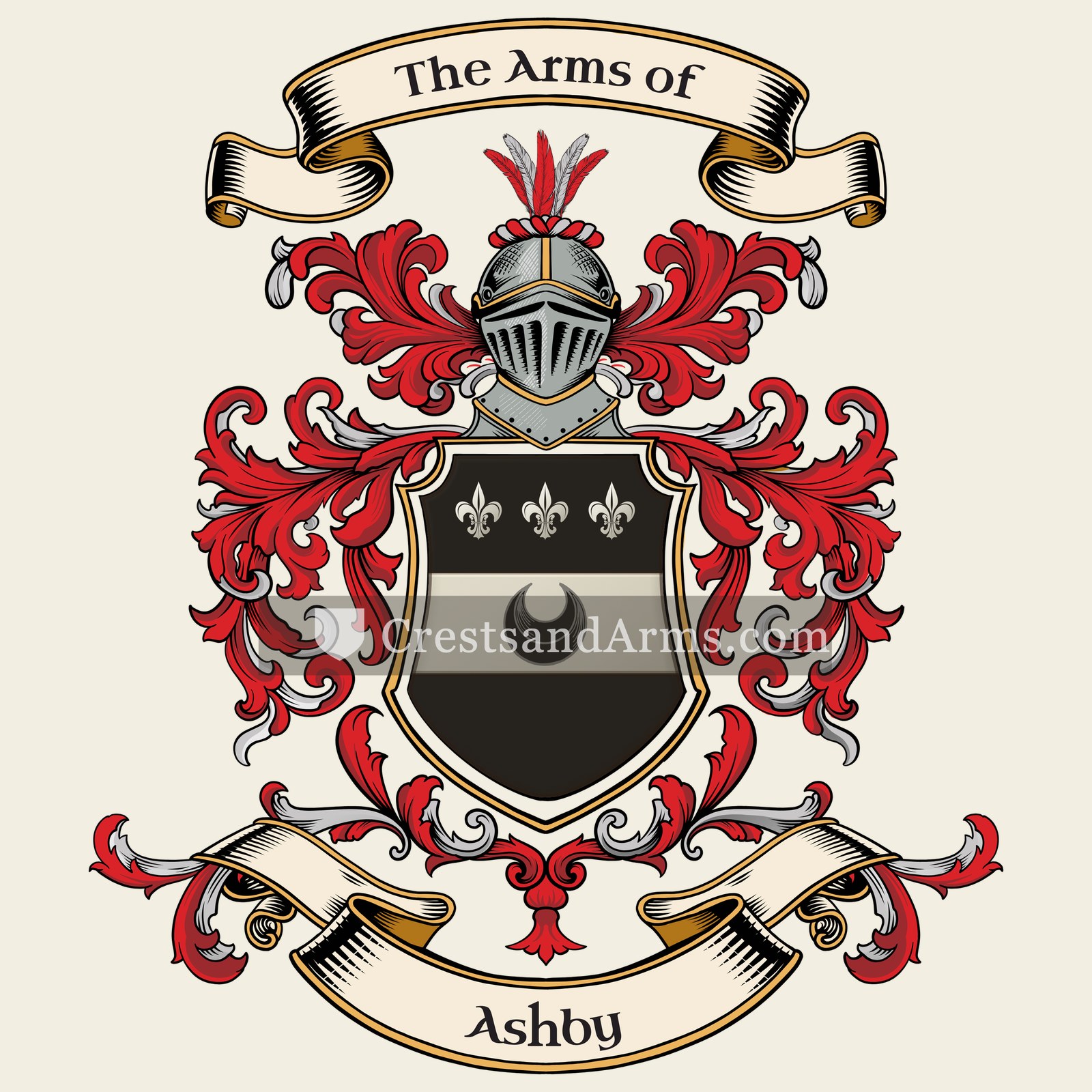 The Ashby coat of arms