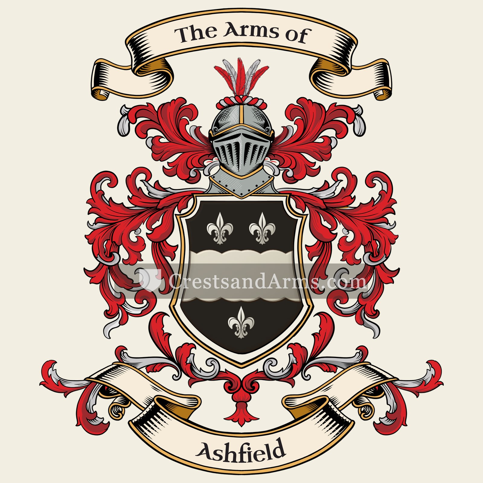 The Ashfield coat of arms