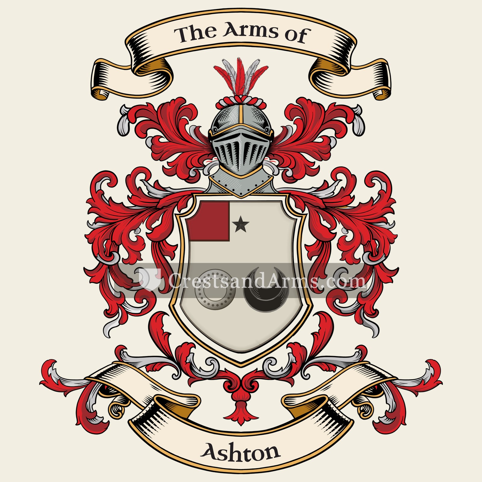 The Ashton coat of arms