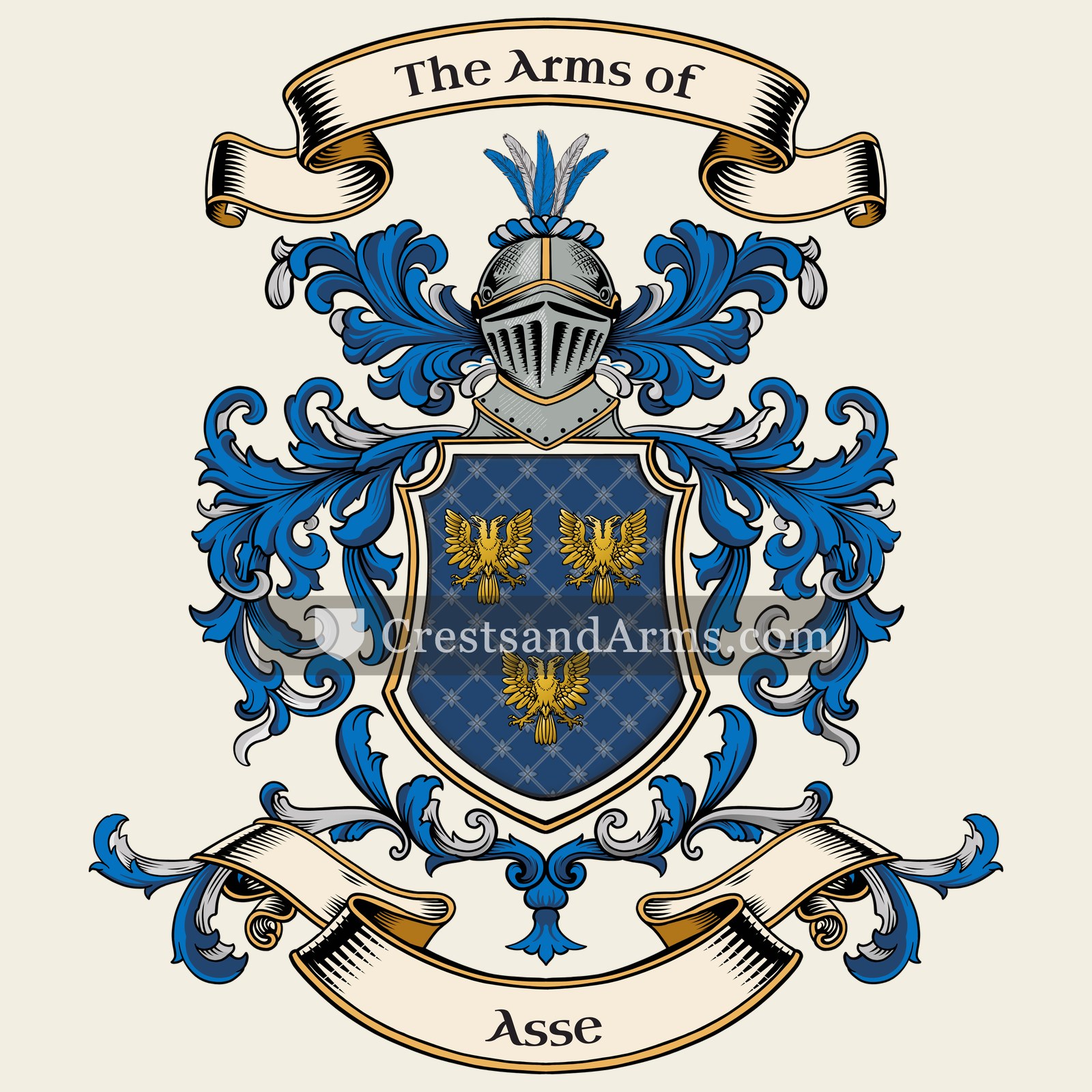 The Asse coat of arms