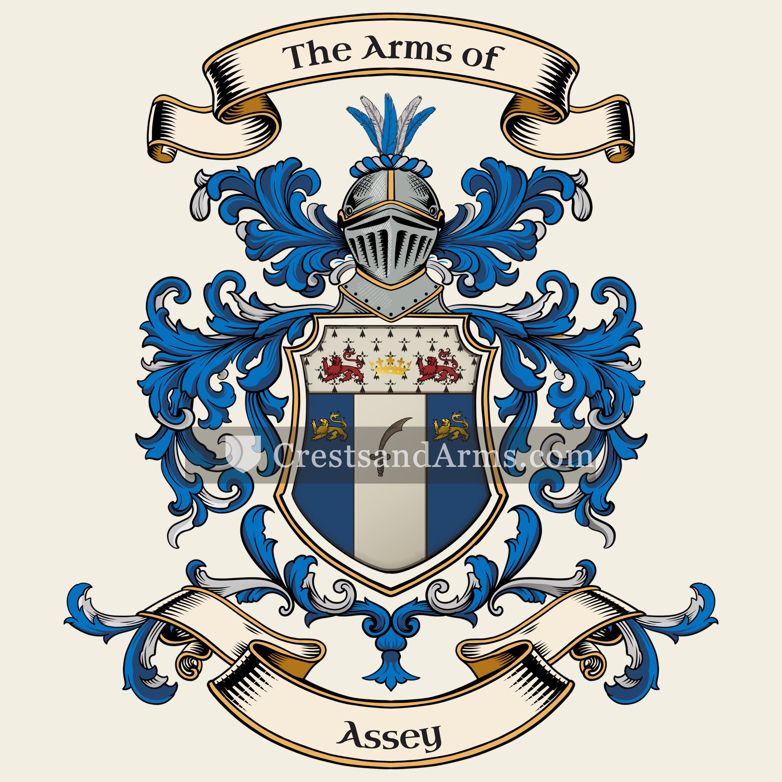 The Assey coat of arms