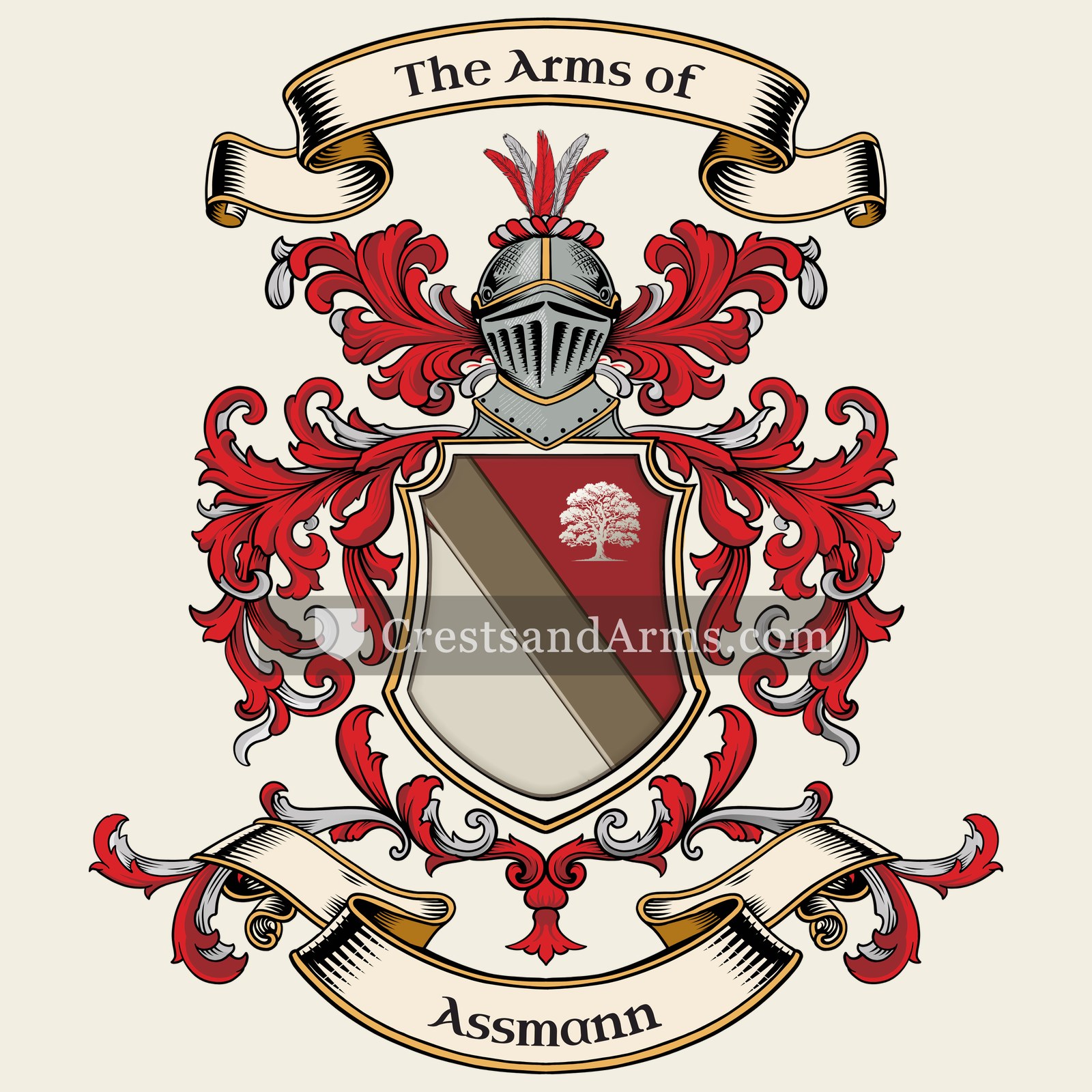 The Assmann coat of arms