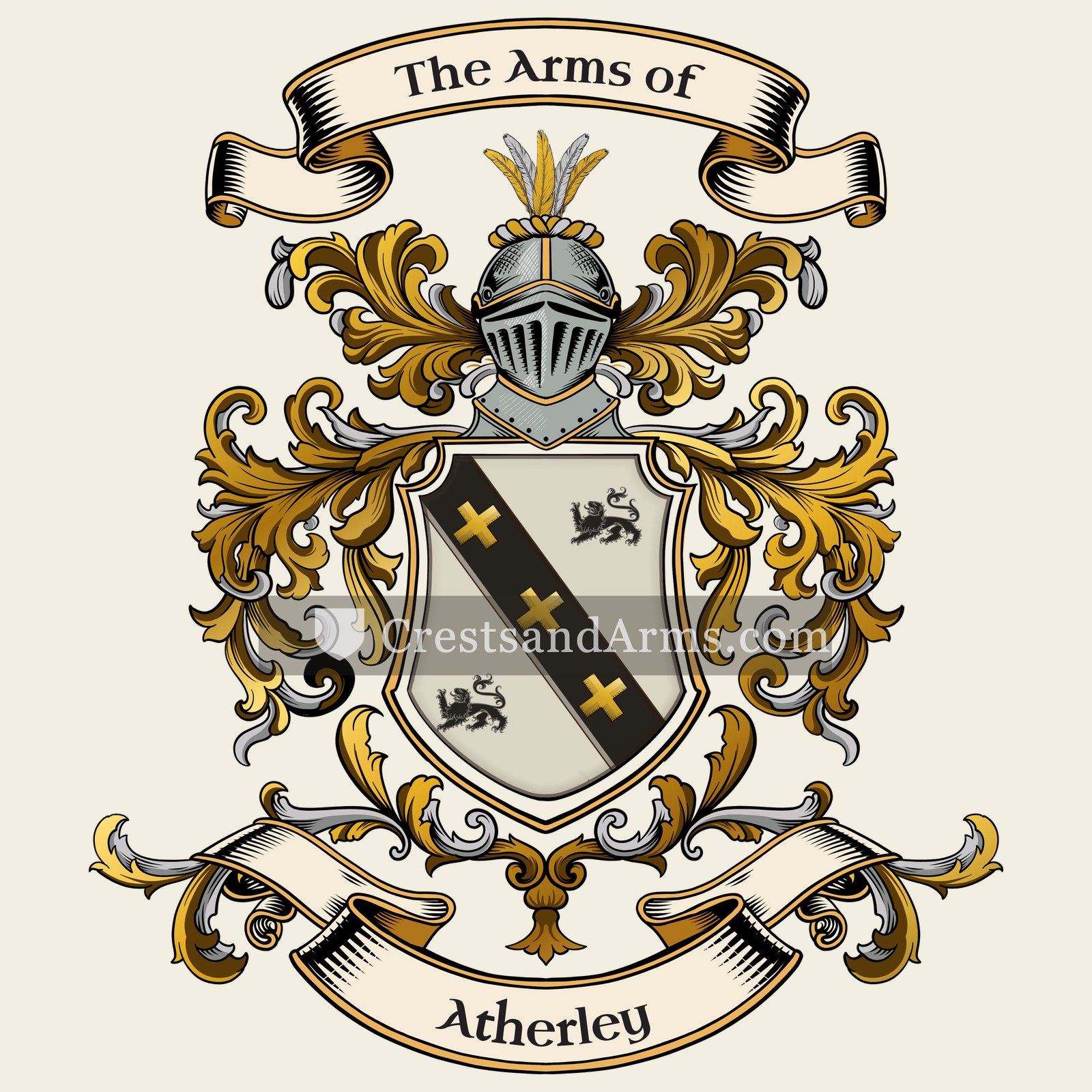 The Atherley coat of arms
