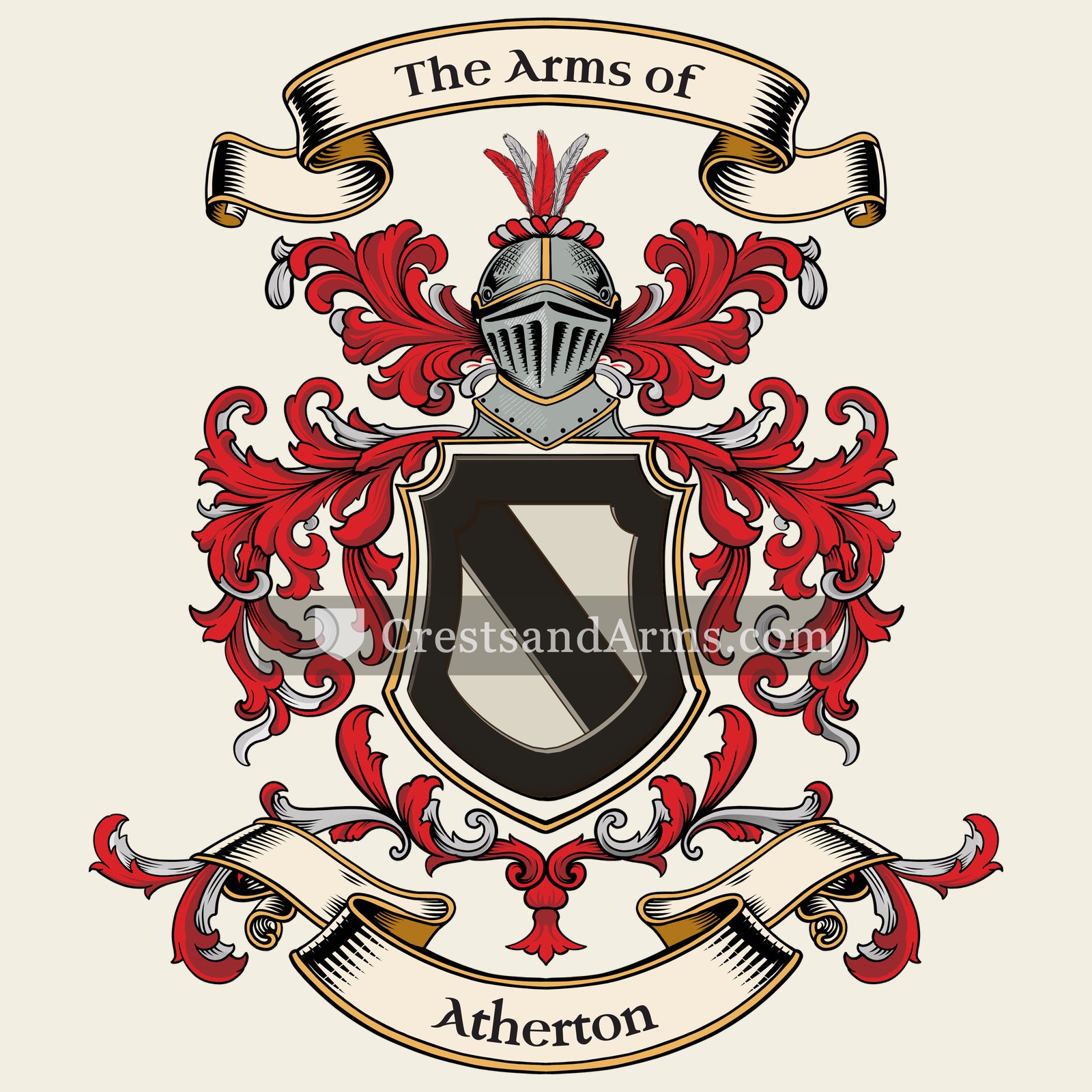 The Atherton coat of arms