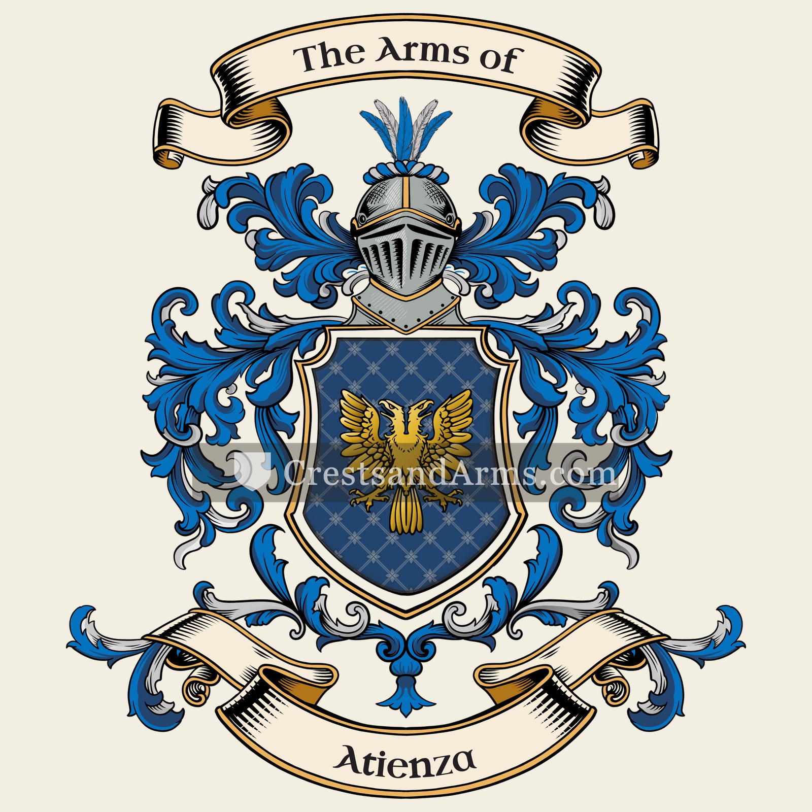 The Atienza coat of arms