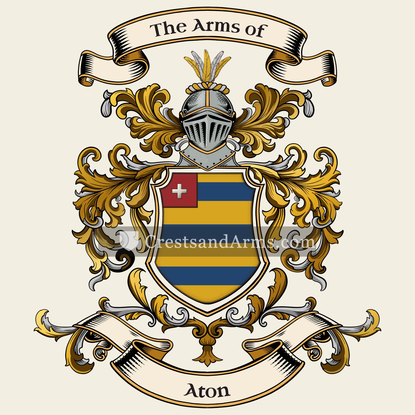 The Aton coat of arms