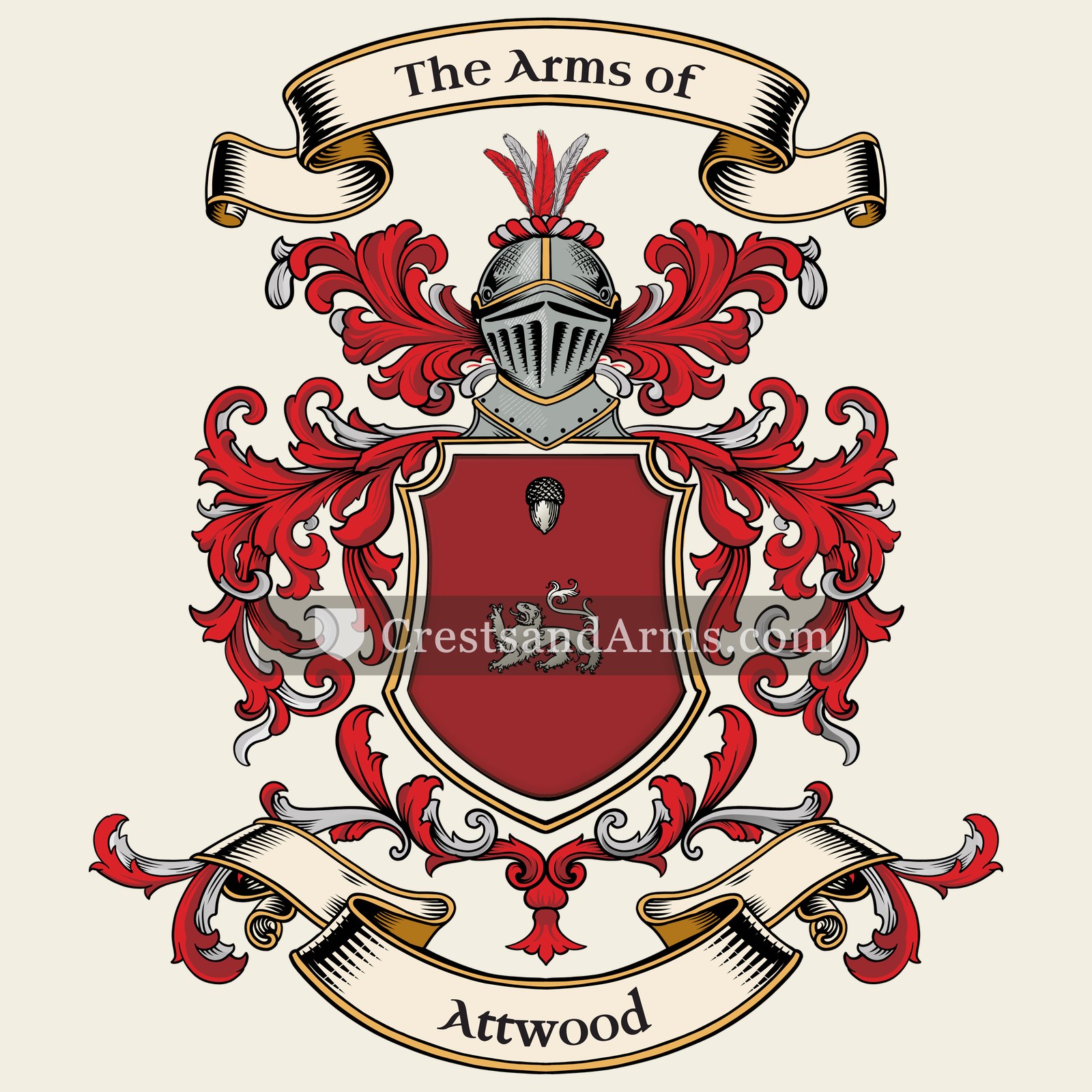 The Attwood coat of arms