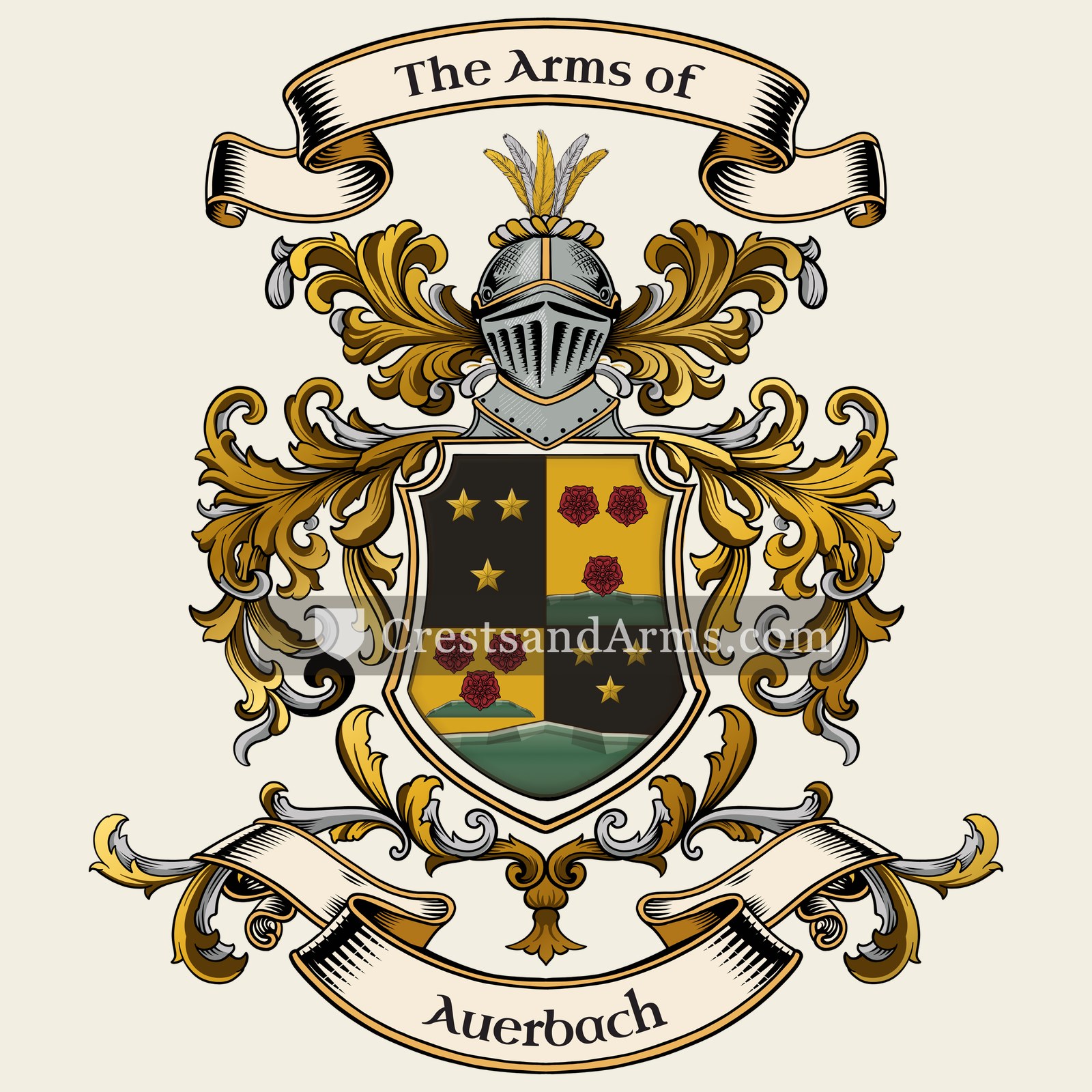 The Auerbach coat of arms