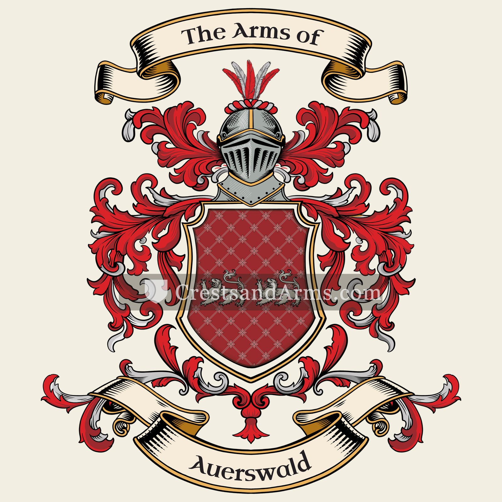 The Auerswald coat of arms