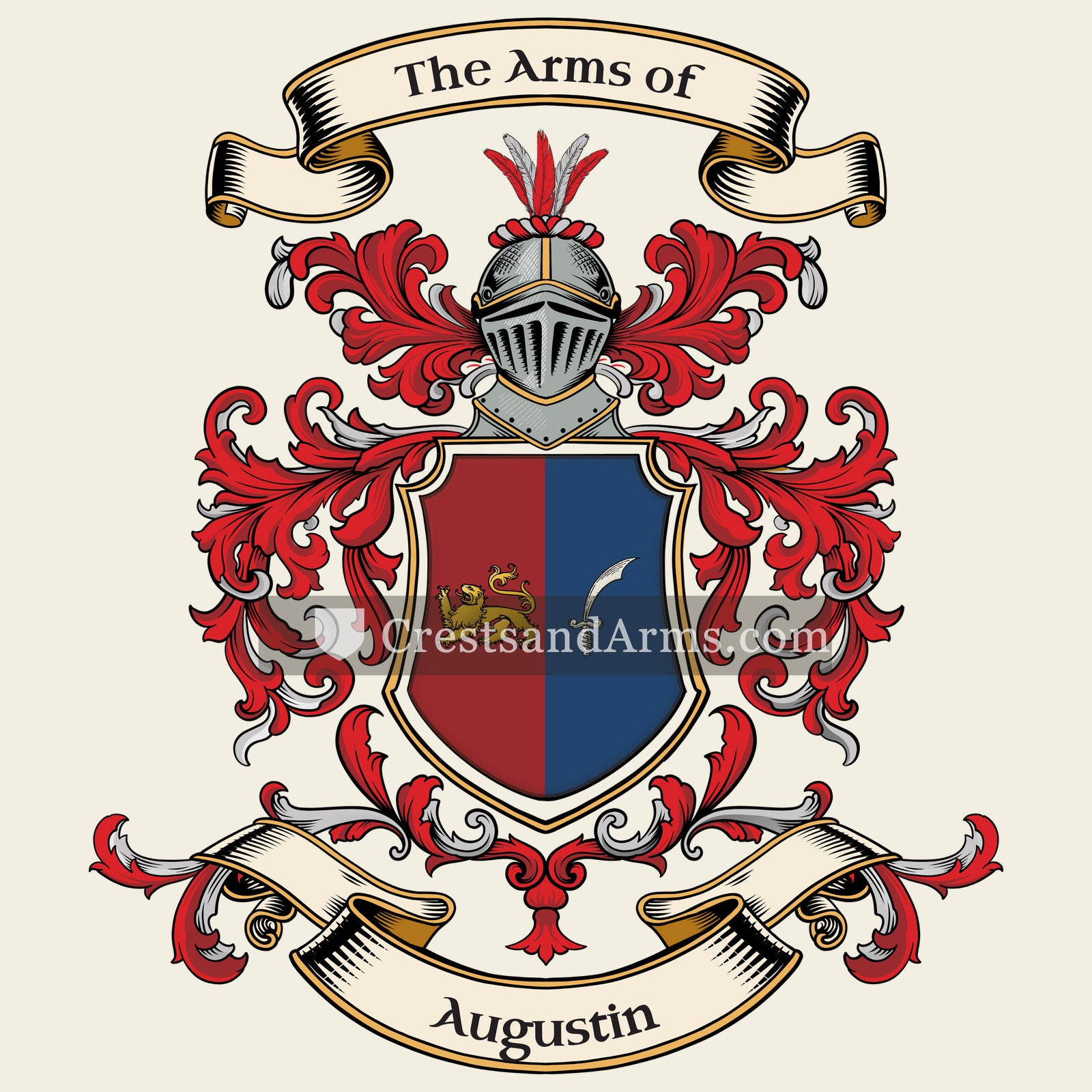 The Augustin coat of arms