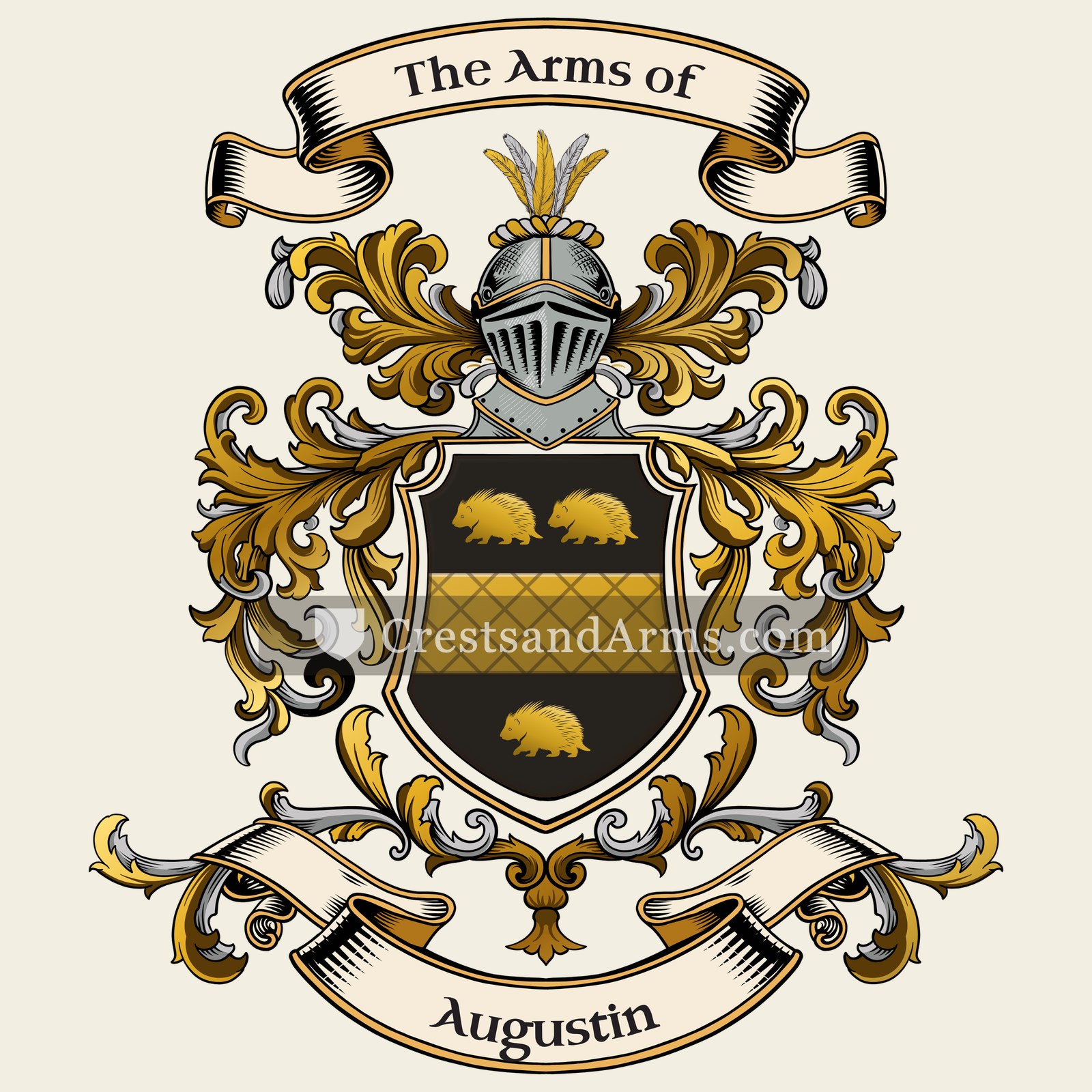 The Augustin coat of arms