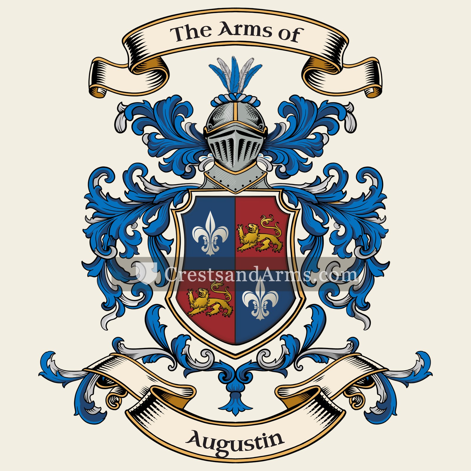 The Augustin coat of arms